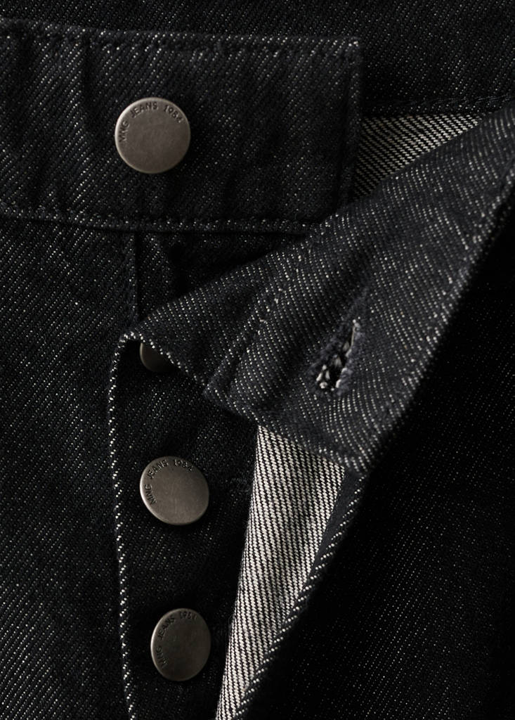 High-rise balloon jeans — Black