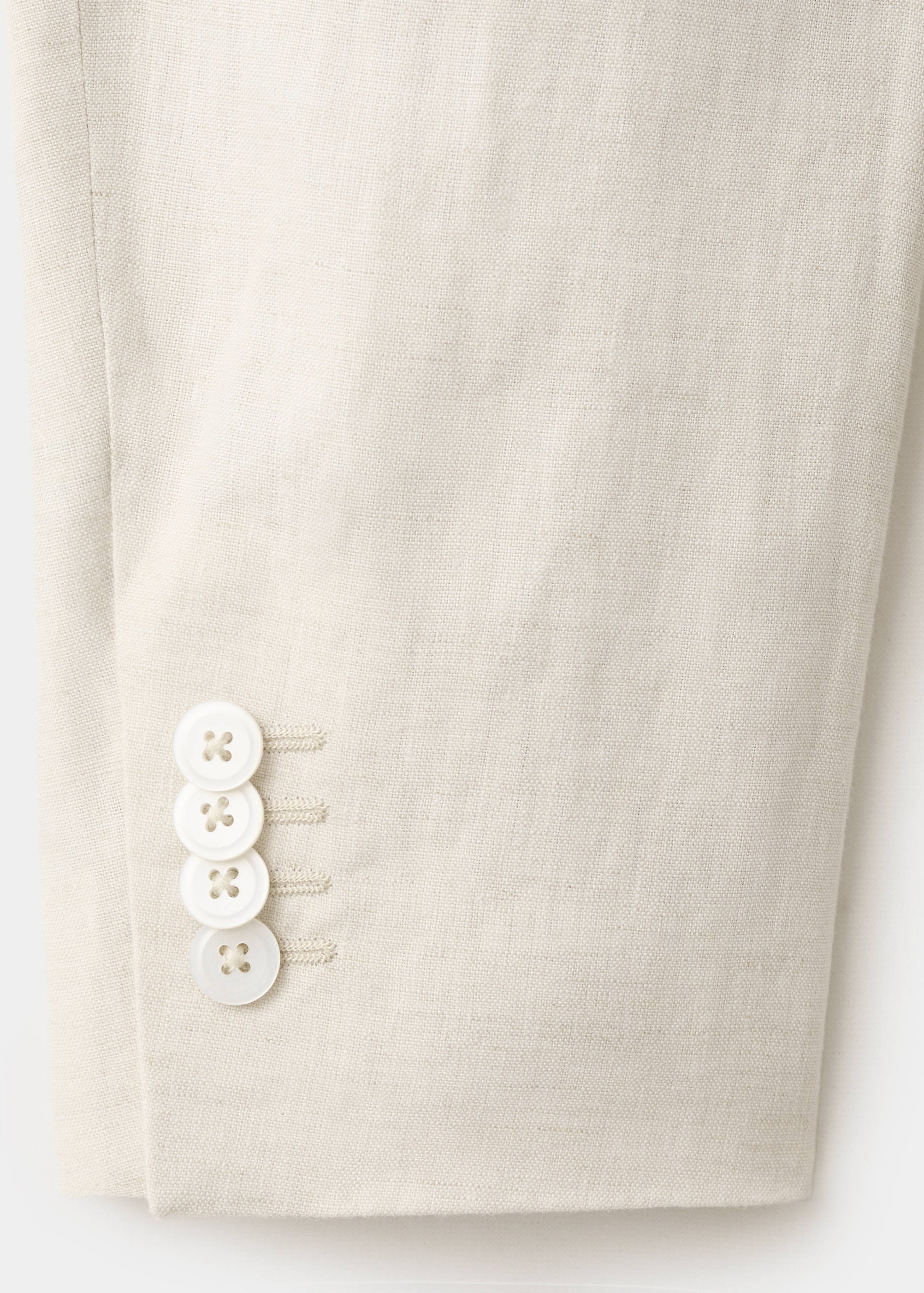 Костюмный пиджак Amalfi slim fit 100% лен - Деталь изделия 0