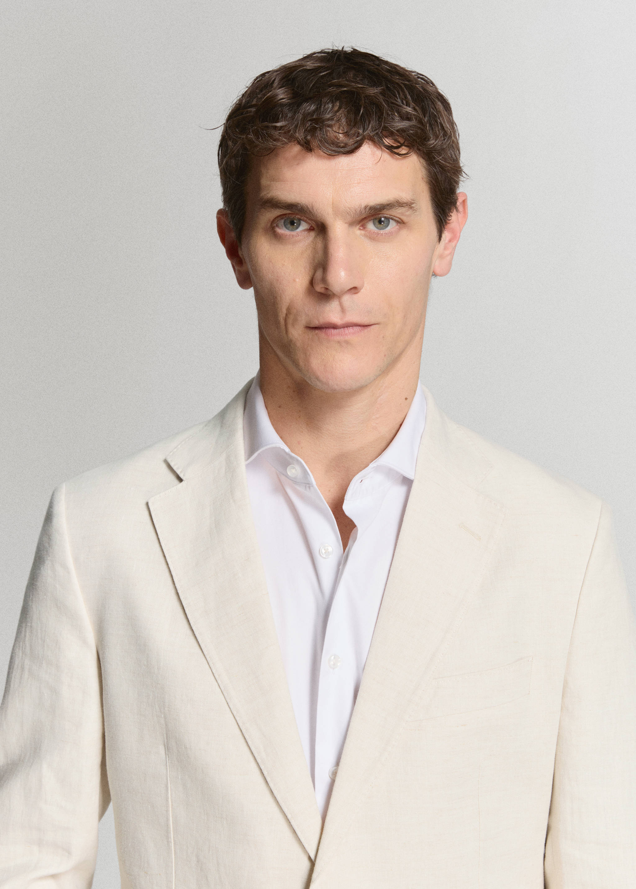 Americana traje Amalfi 100% lino slim fit - Detalle del artículo 1