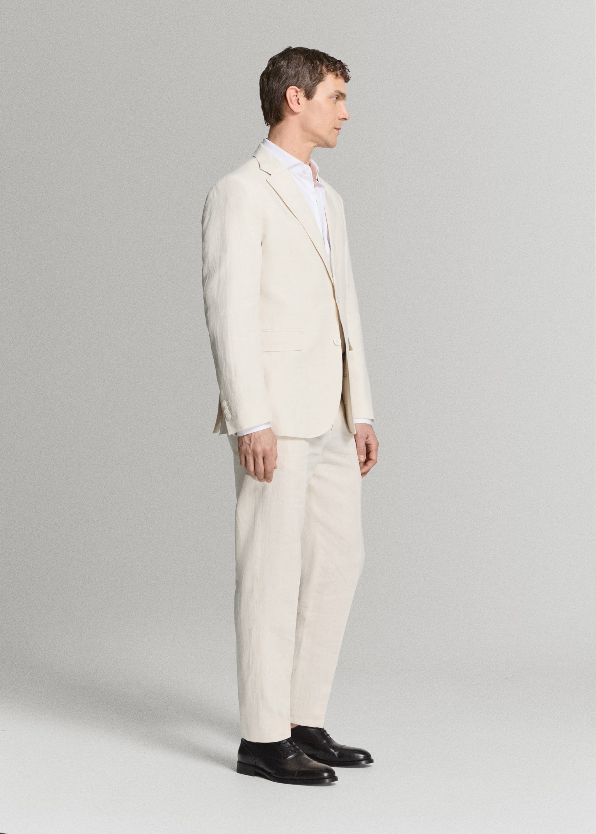 Americana traje Amalfi 100% lino slim fit - Detalle del artículo 2