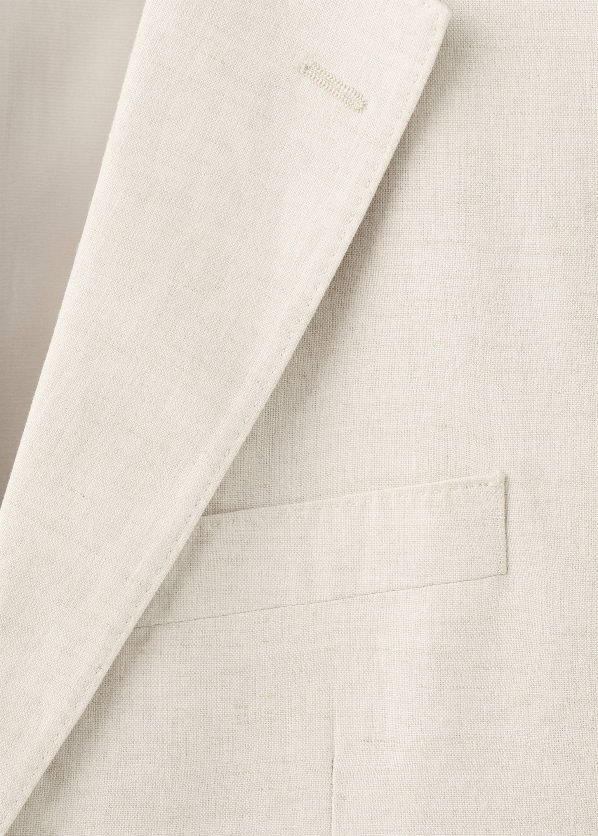 Americana traje Amalfi 100% lino slim fit - Detalle del artículo 8