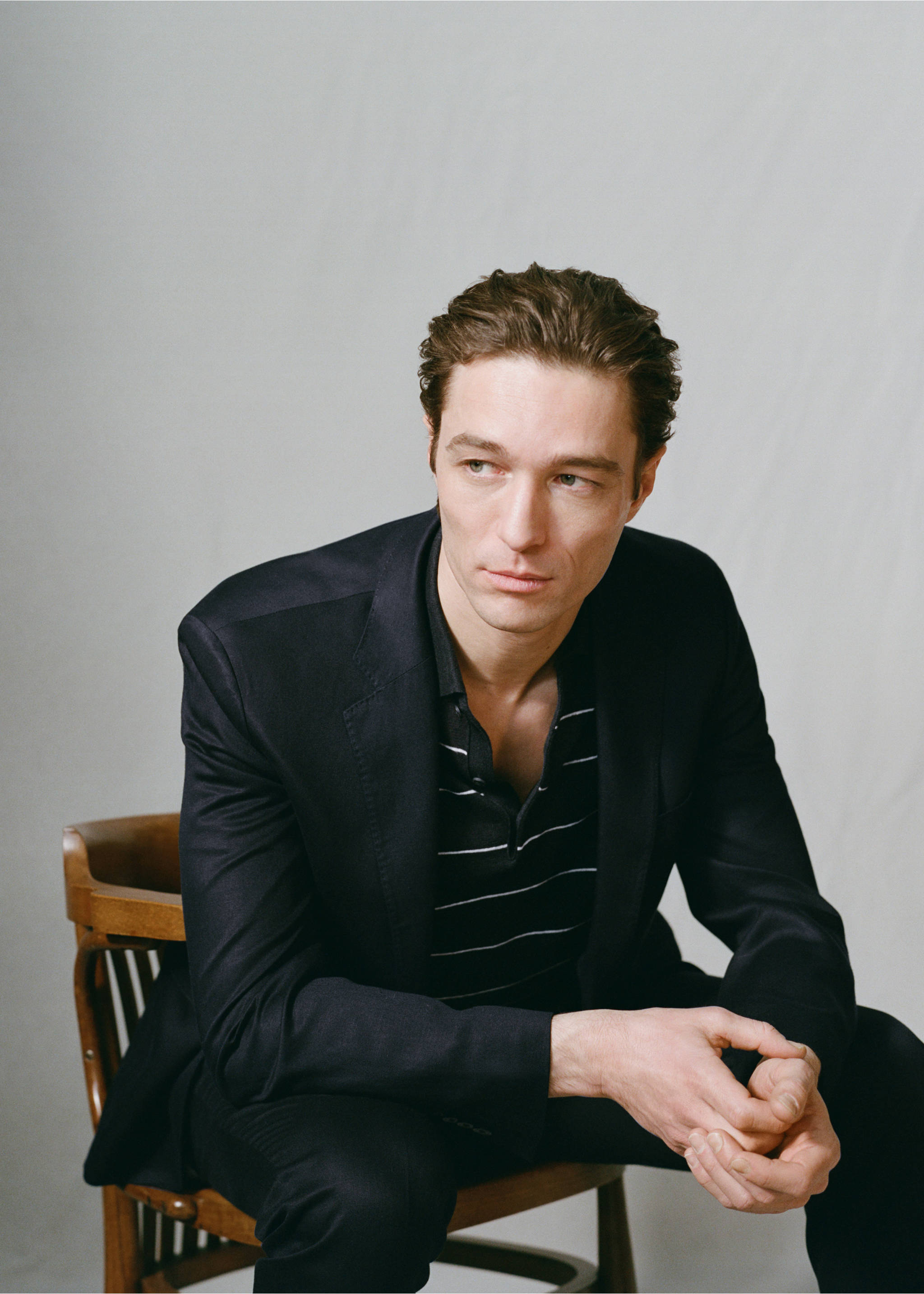 Amalfi slim fit suit jacket - Details of the article 9, Navy. Ref: 27045936-00.