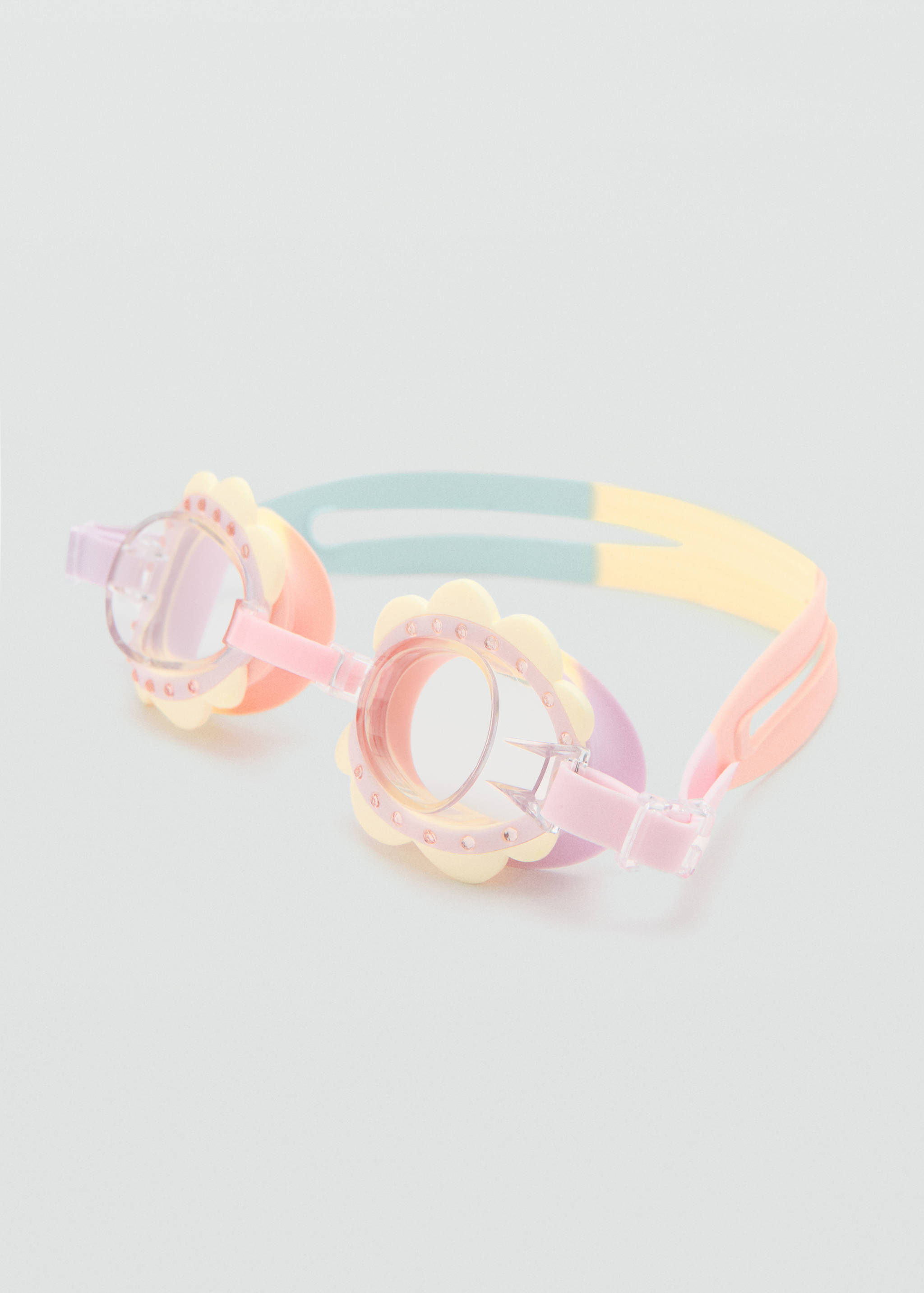 Szivárványos úszószemüveg - Felezősík