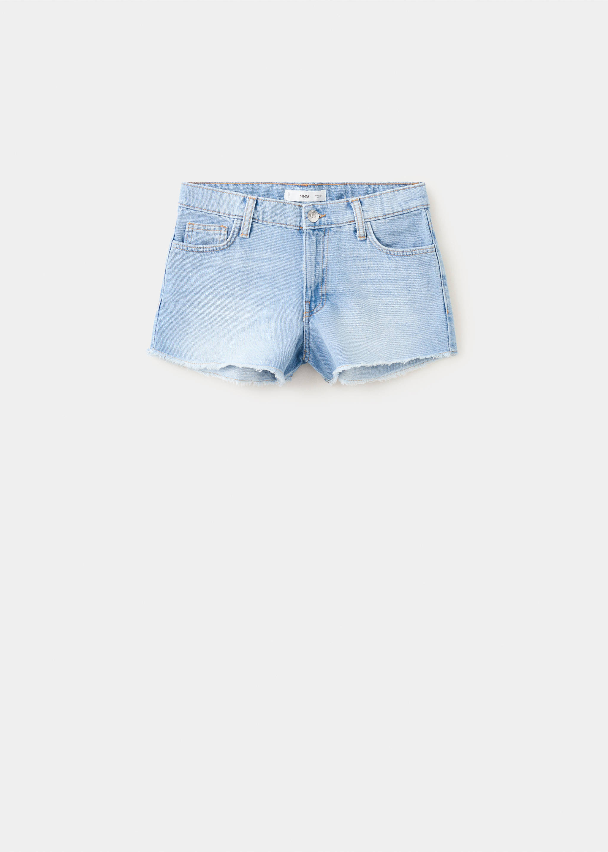 Denim mini shorts - Article without model, Medium Blue. Ref: 27075933-00.