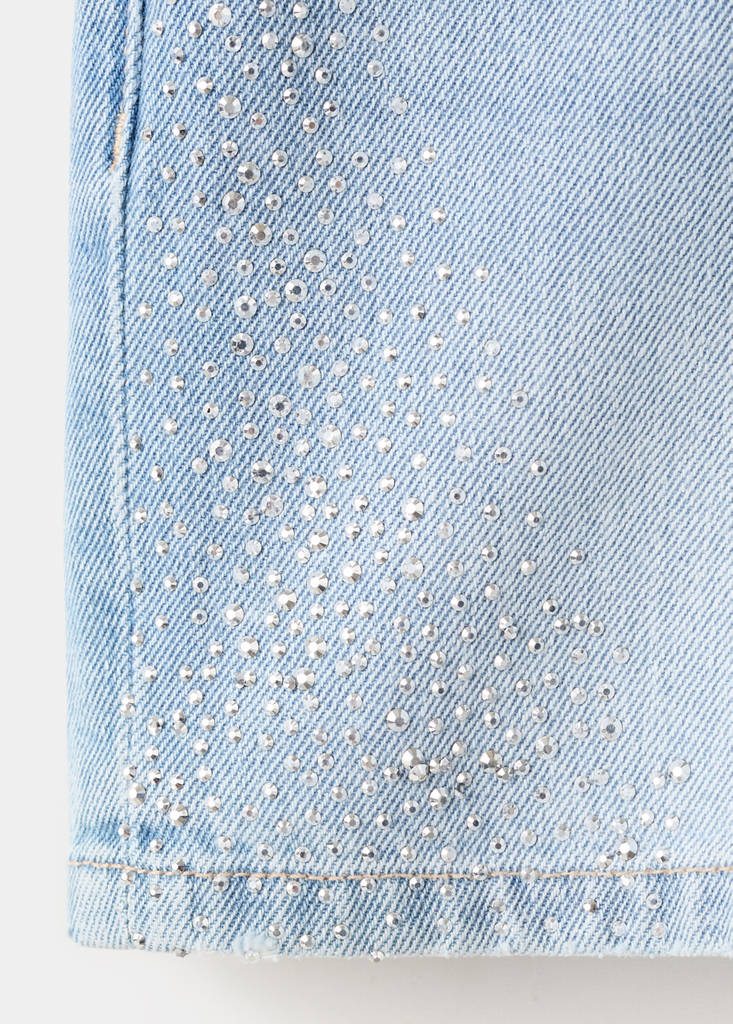 Sparkly shorts — Medium Blue
