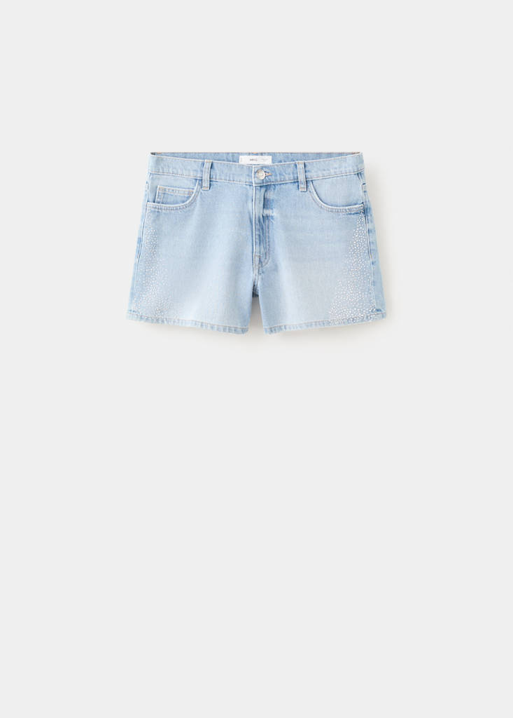 Sparkly shorts — Medium Blue