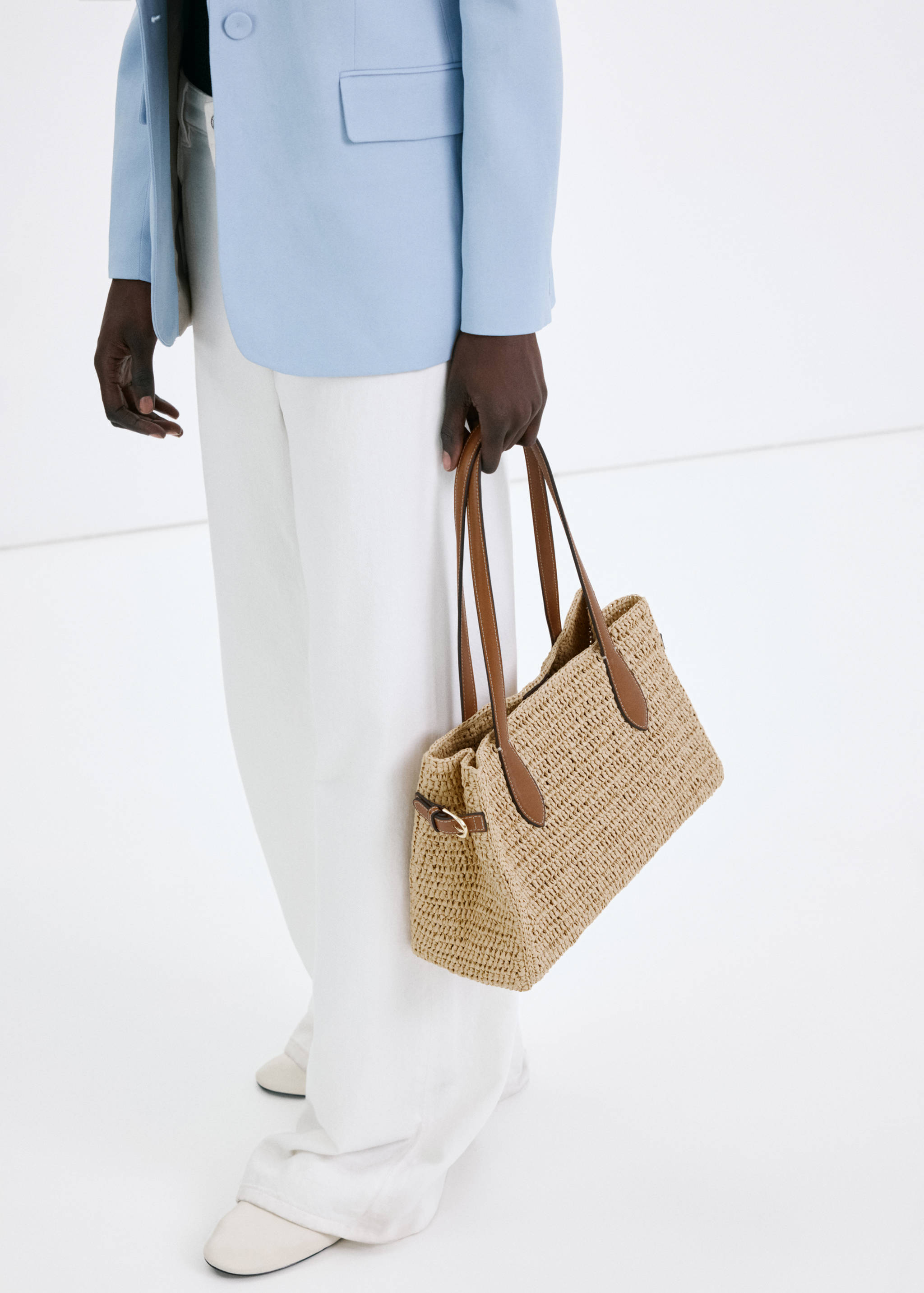 Сумка city з натурального матеріалу - Детальніше про товар 9