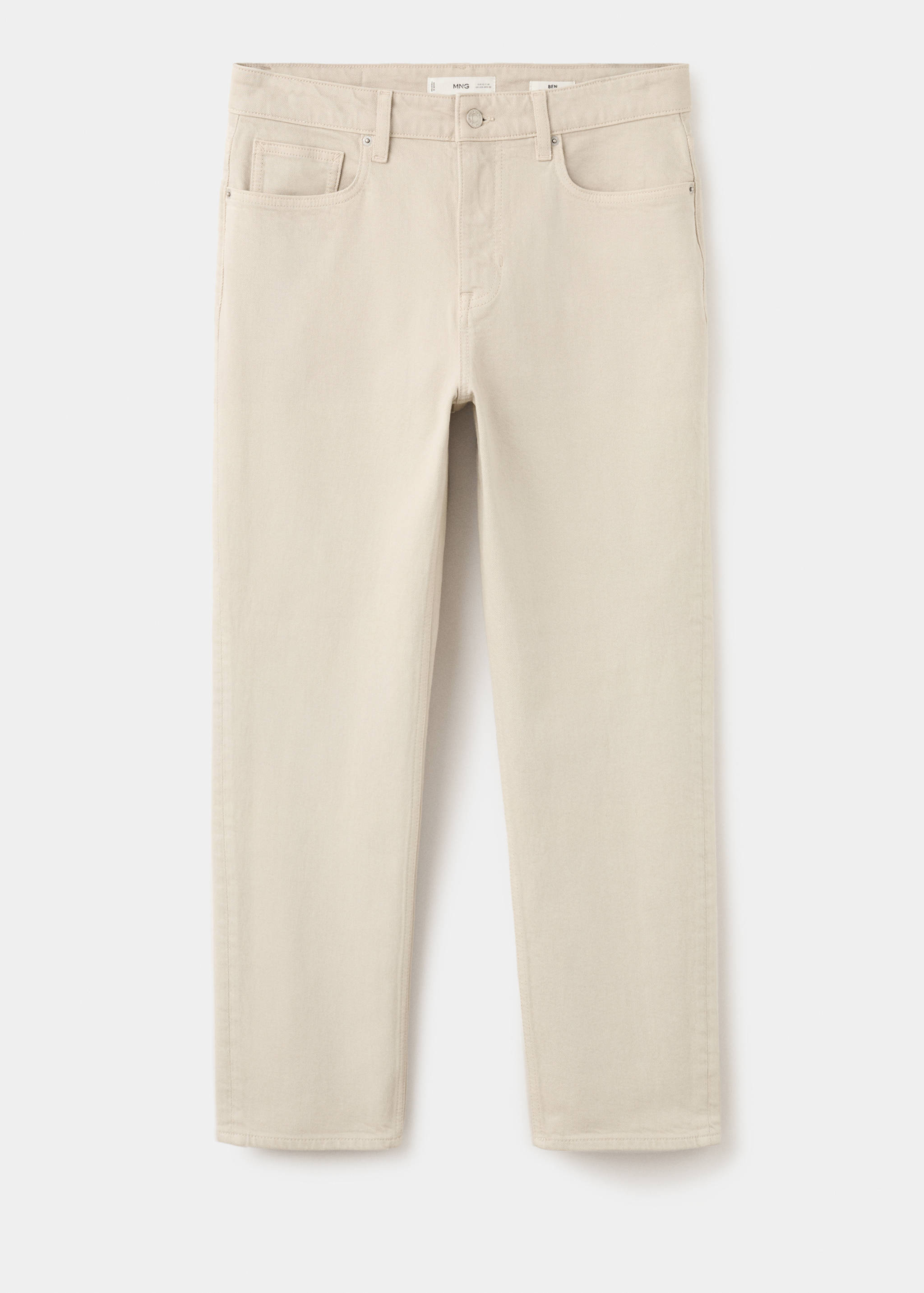 Джинсы Ben cropped tapered fit - Изделие без модели