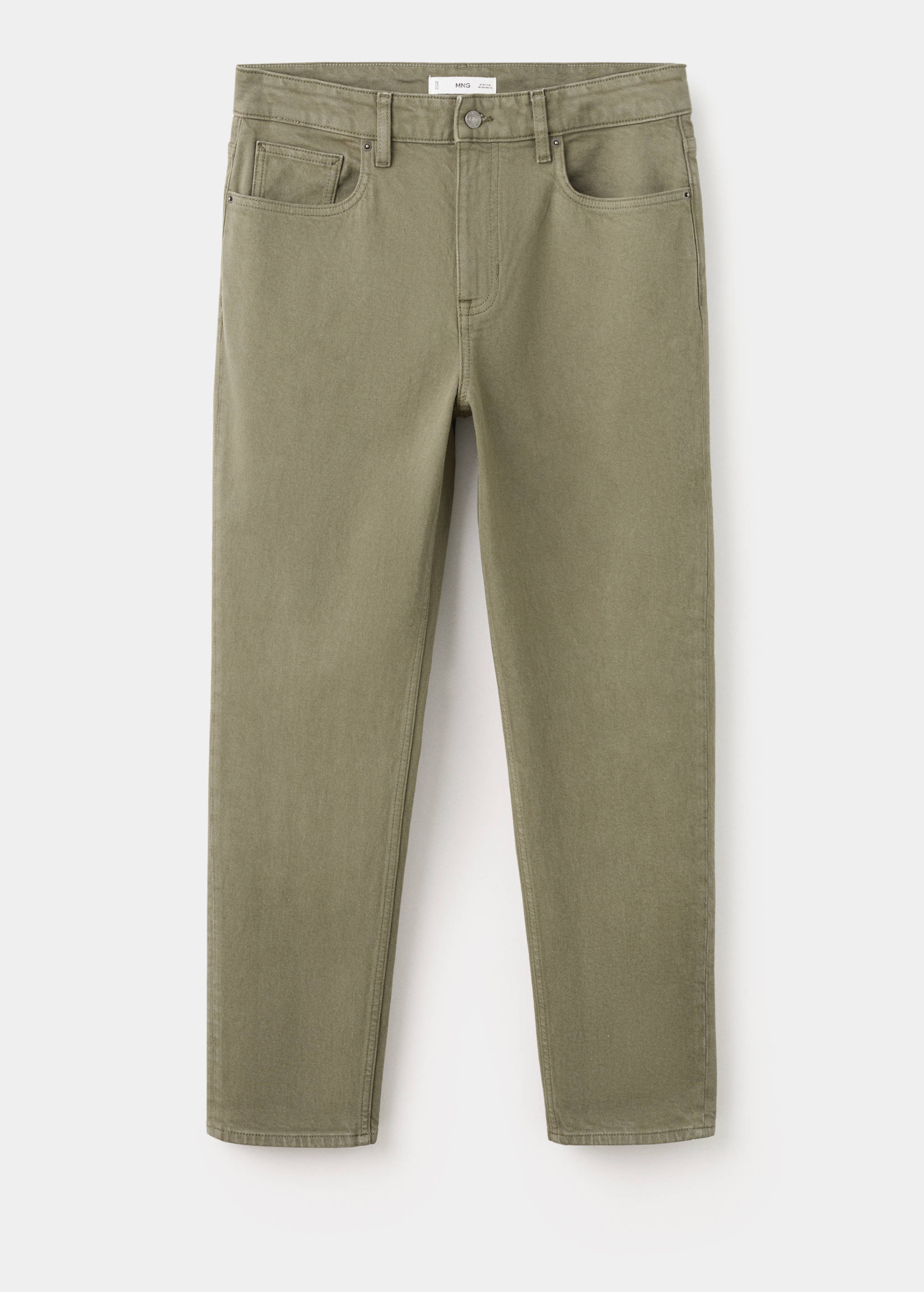 Джинсы Ben cropped tapered fit - Изделие без модели