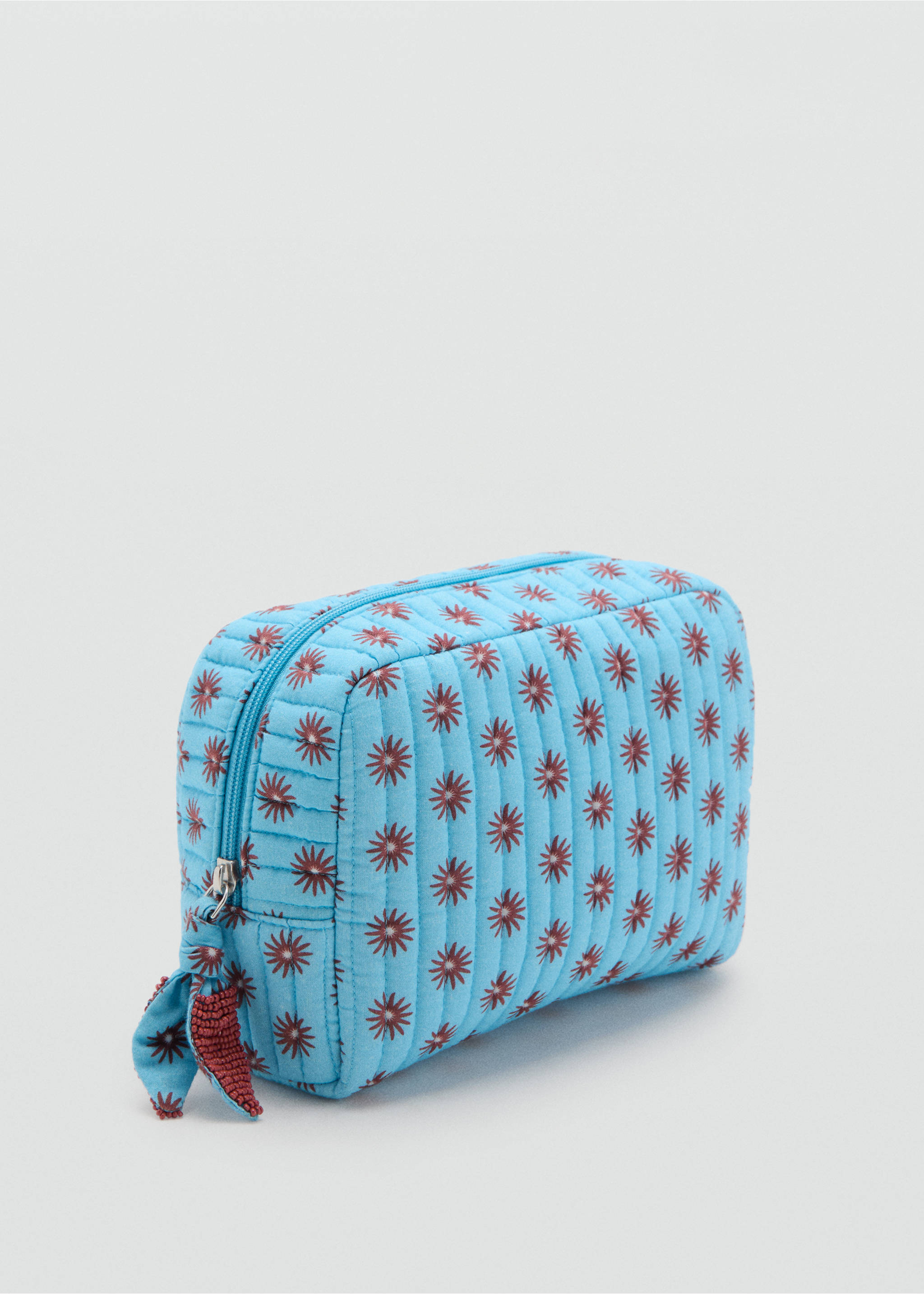 Printed cosmetic bag - Medium plane, Blue. Ref: 27075950-00.