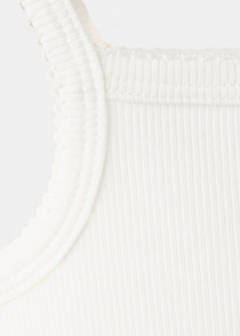 Ribbed cotton bodysuit — Off White 4