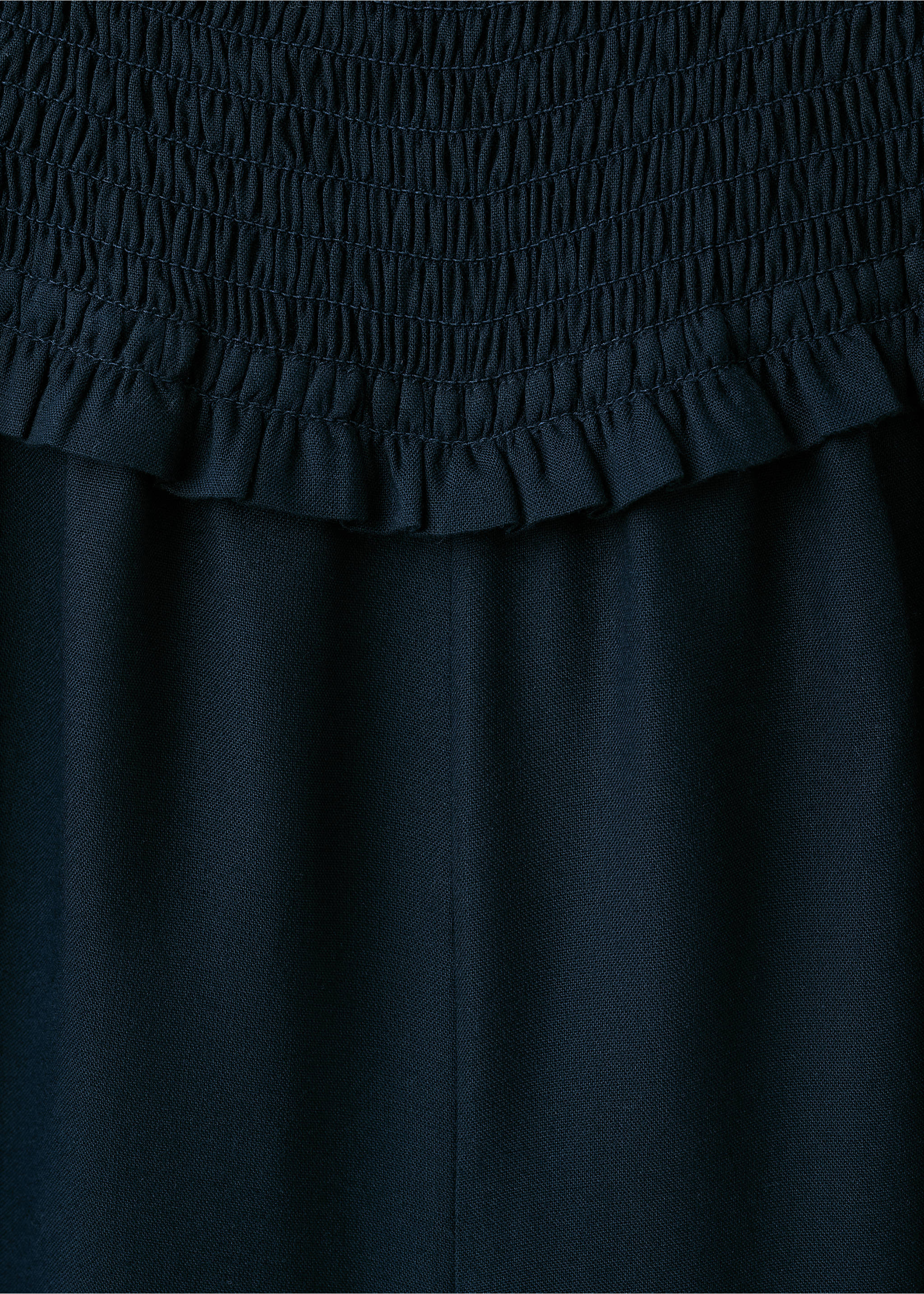 Bardot balloon bandeau jumpsuit - Details of the article 8, Navy. Ref: 27075956-00.