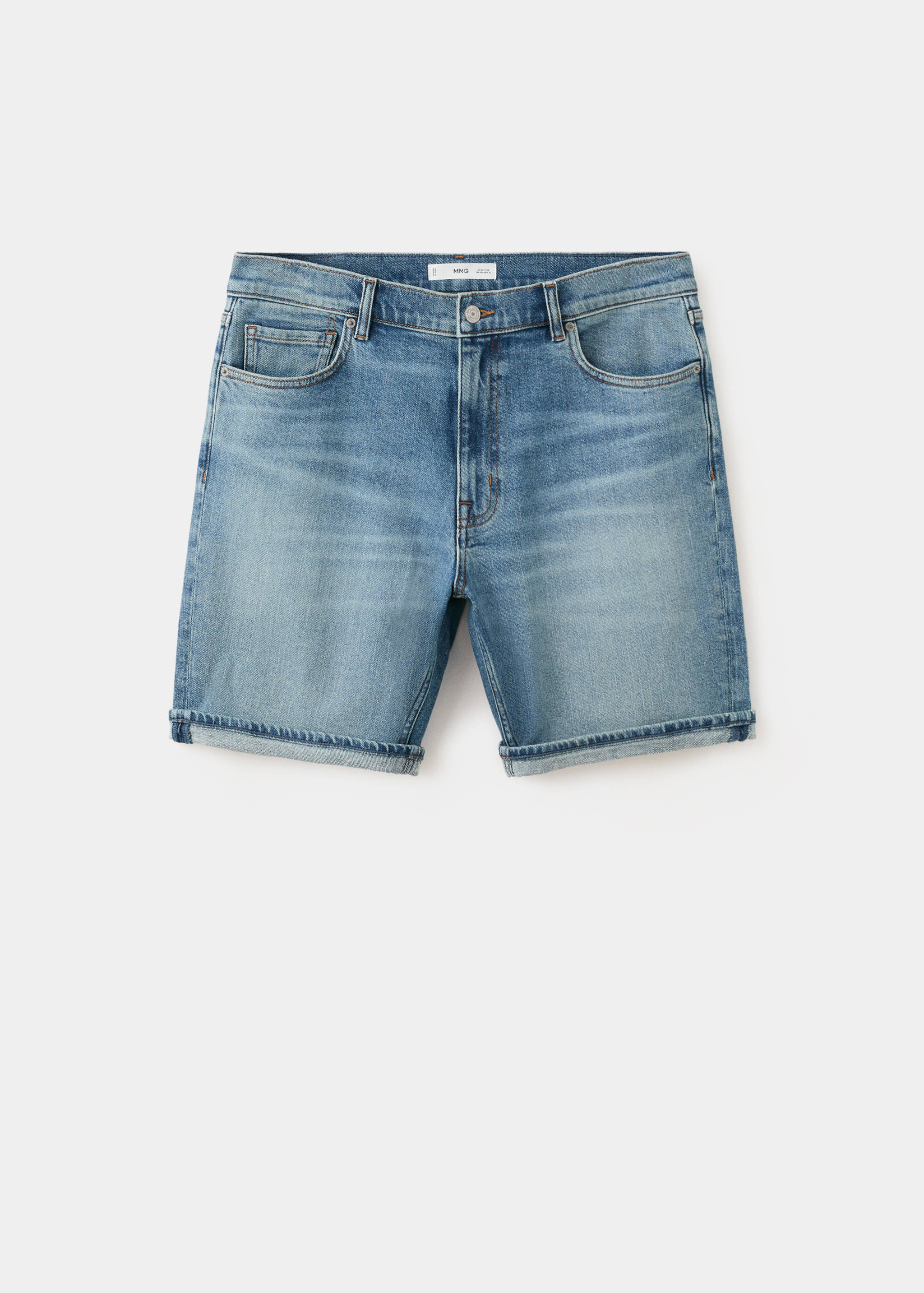 Bermudas vaqueras slim fit - Artículo sin modelo