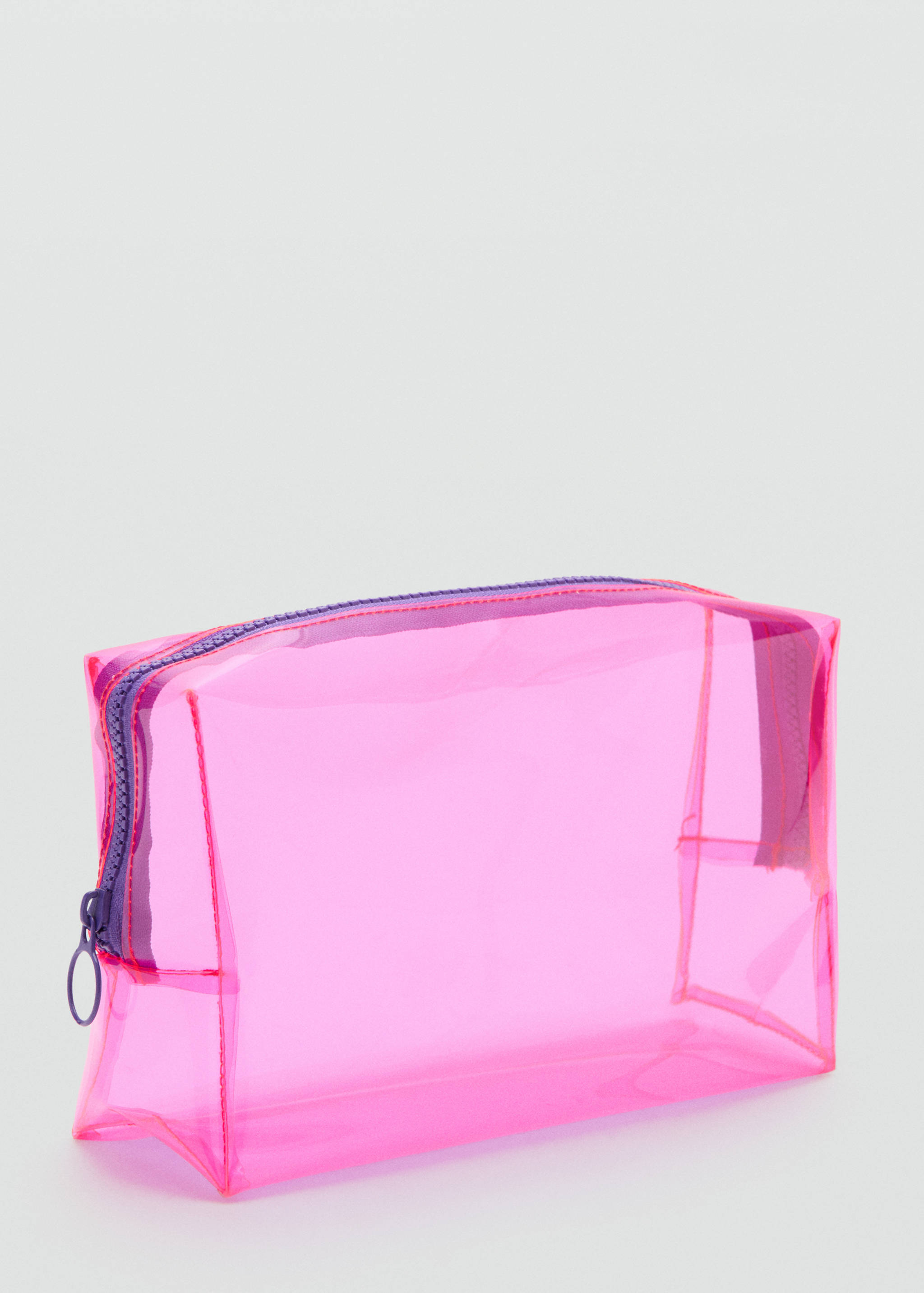 Transparent cosmetic bag - Medium plane