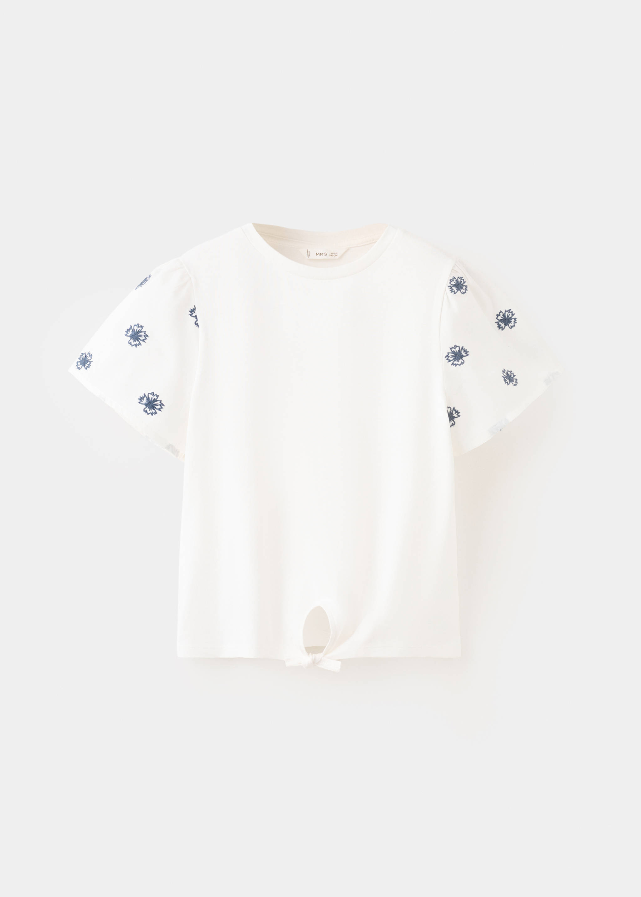 Embroidered cotton shirt - Article without model