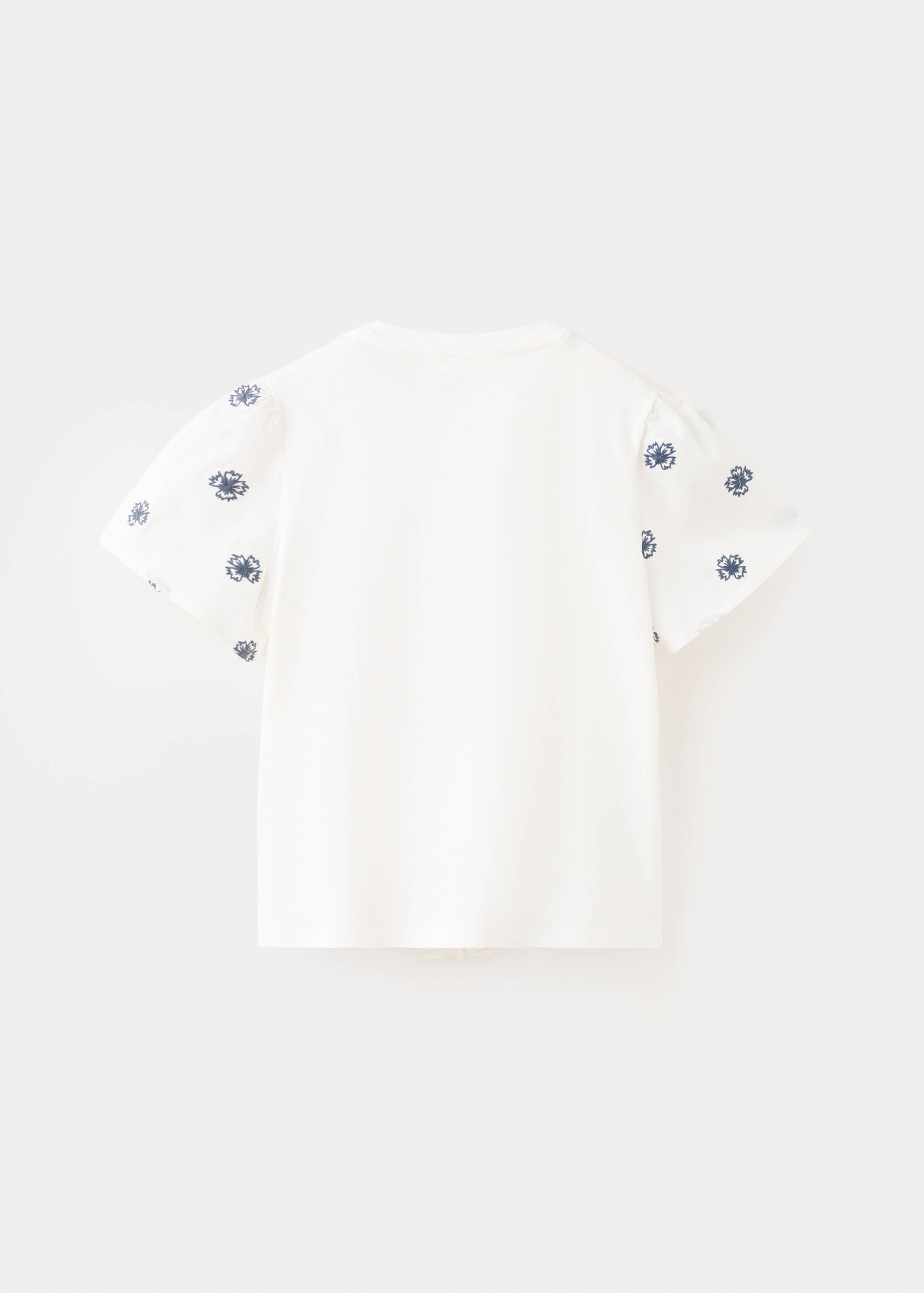 Embroidered cotton shirt - Reverse of the article