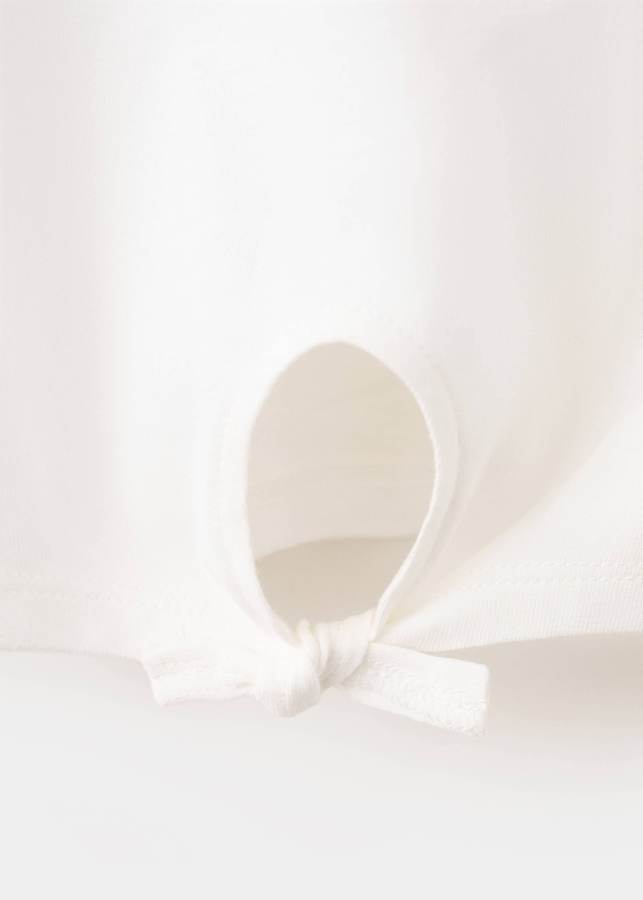 Embroidered cotton shirt - Details of the article 0