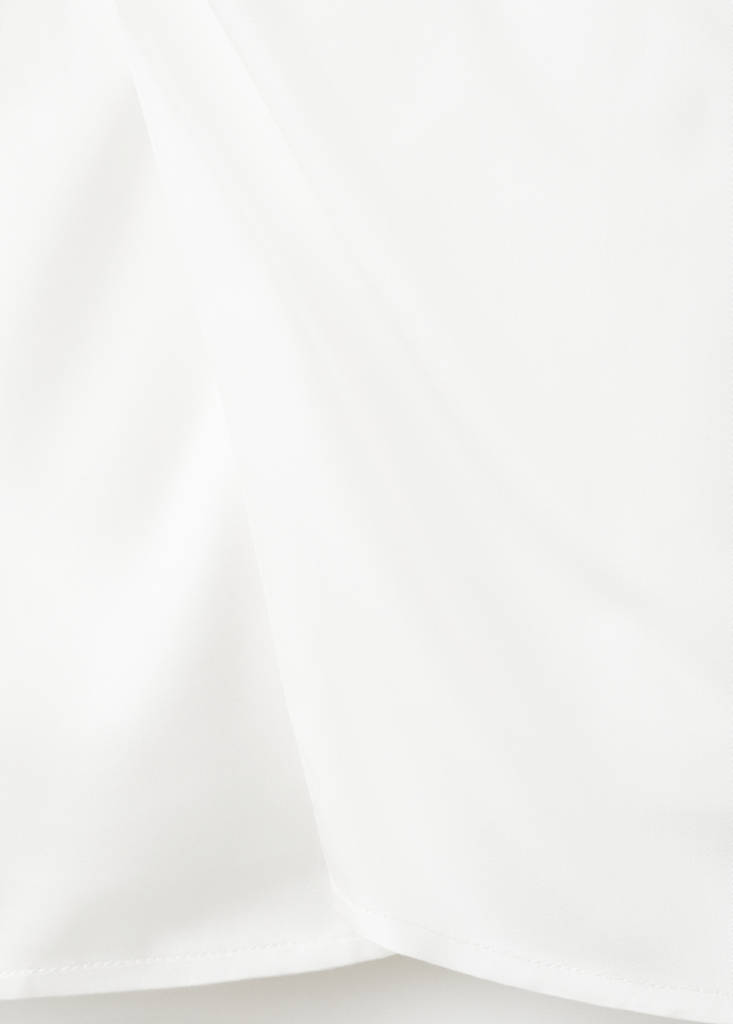 Fluid crossover top — Off White