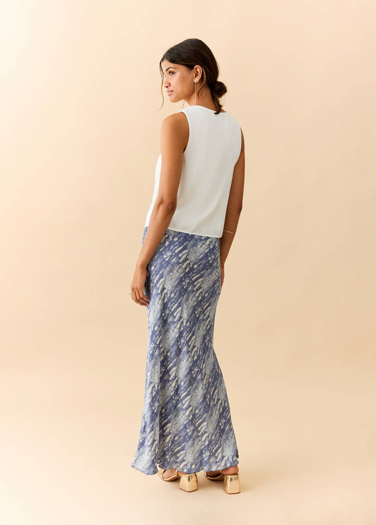 Fluid crossover top — Off White