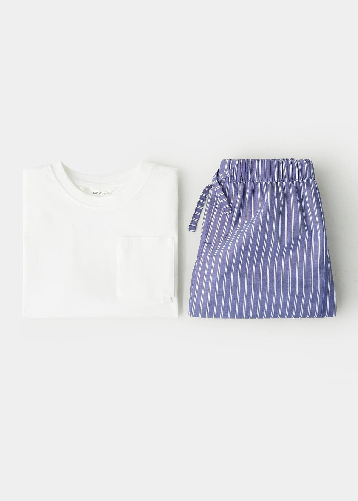Striped short pyjamas — Off White