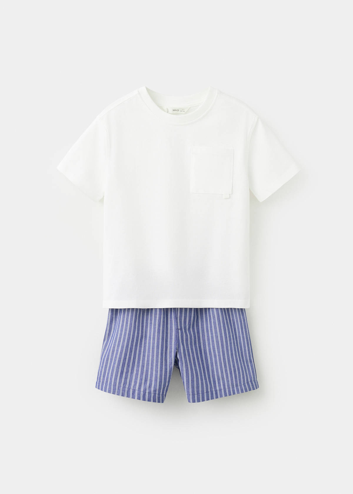 Striped short pyjamas — Off White