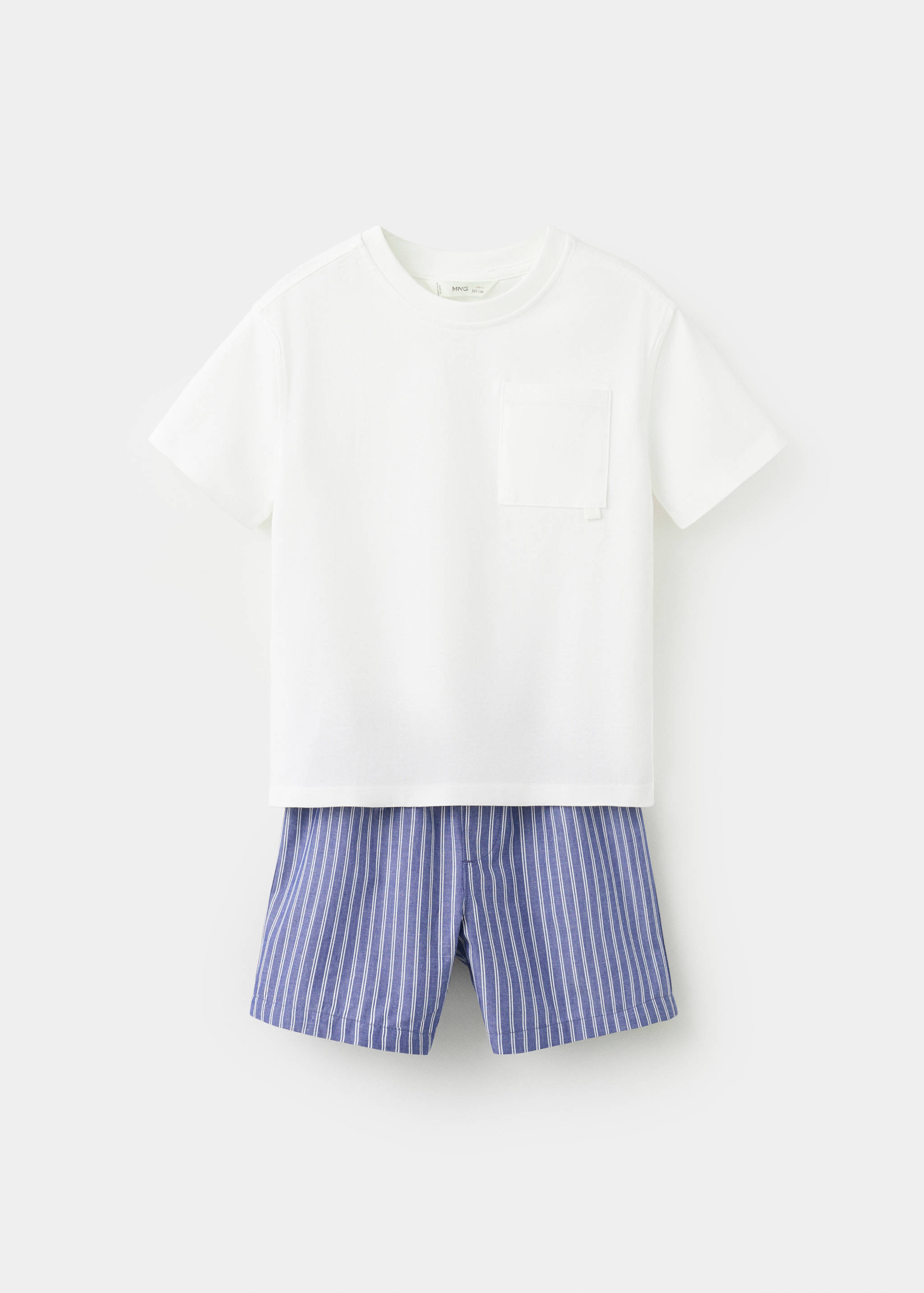 Striped short pyjamas - Article without model