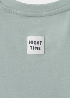 Striped short pyjamas — Green 2