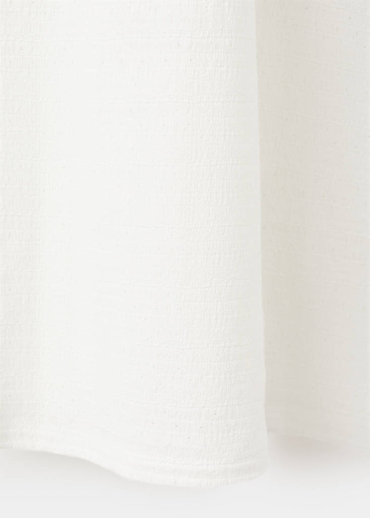 Short ruffled dress — Off White
