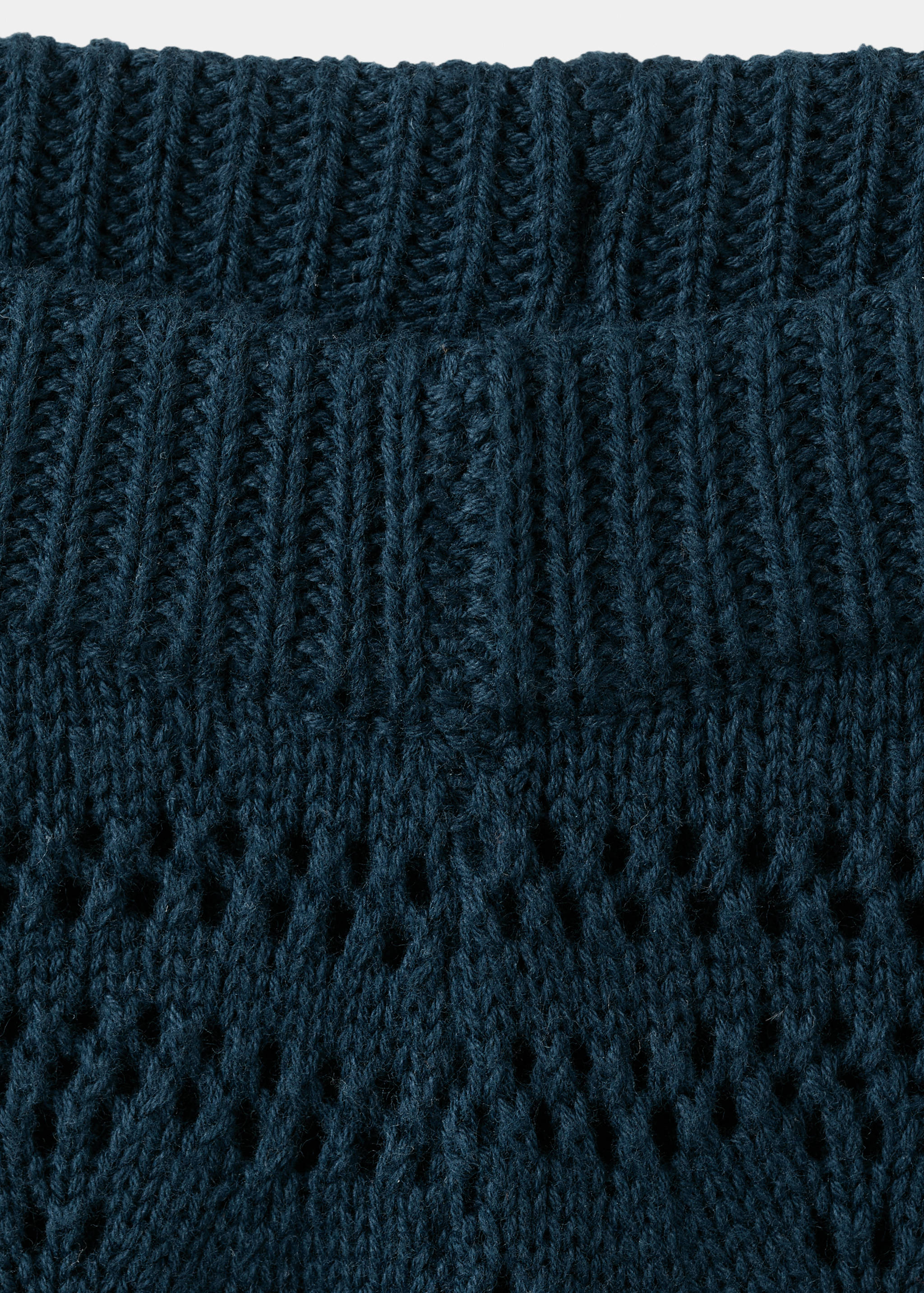 Contrast crochet trousers - Details of the article 8