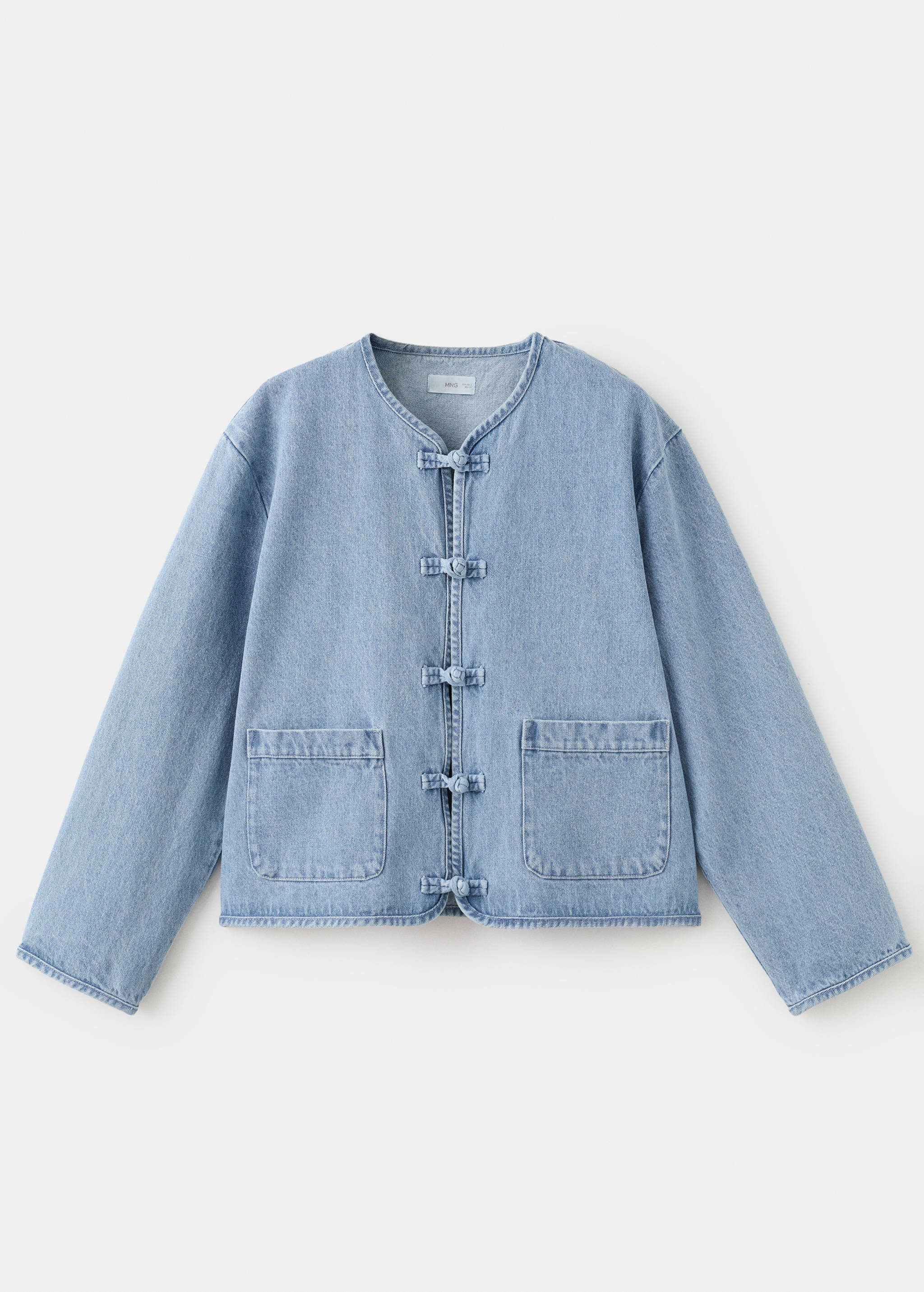 Pockets denim jacket - Article without model