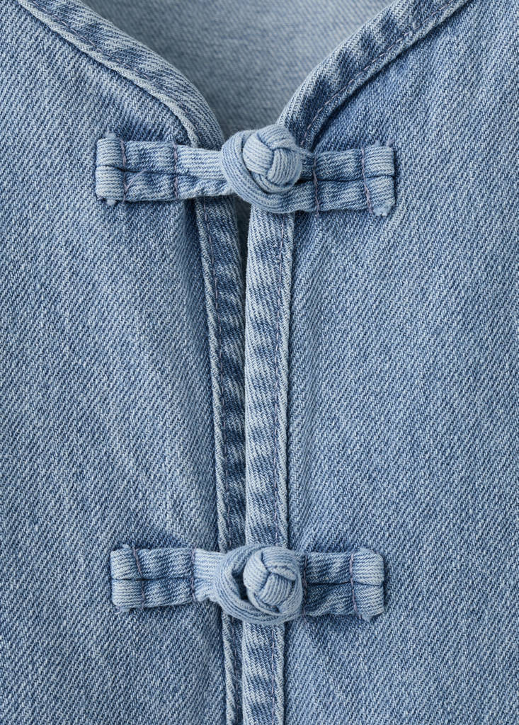 Pockets denim jacket — Medium Blue