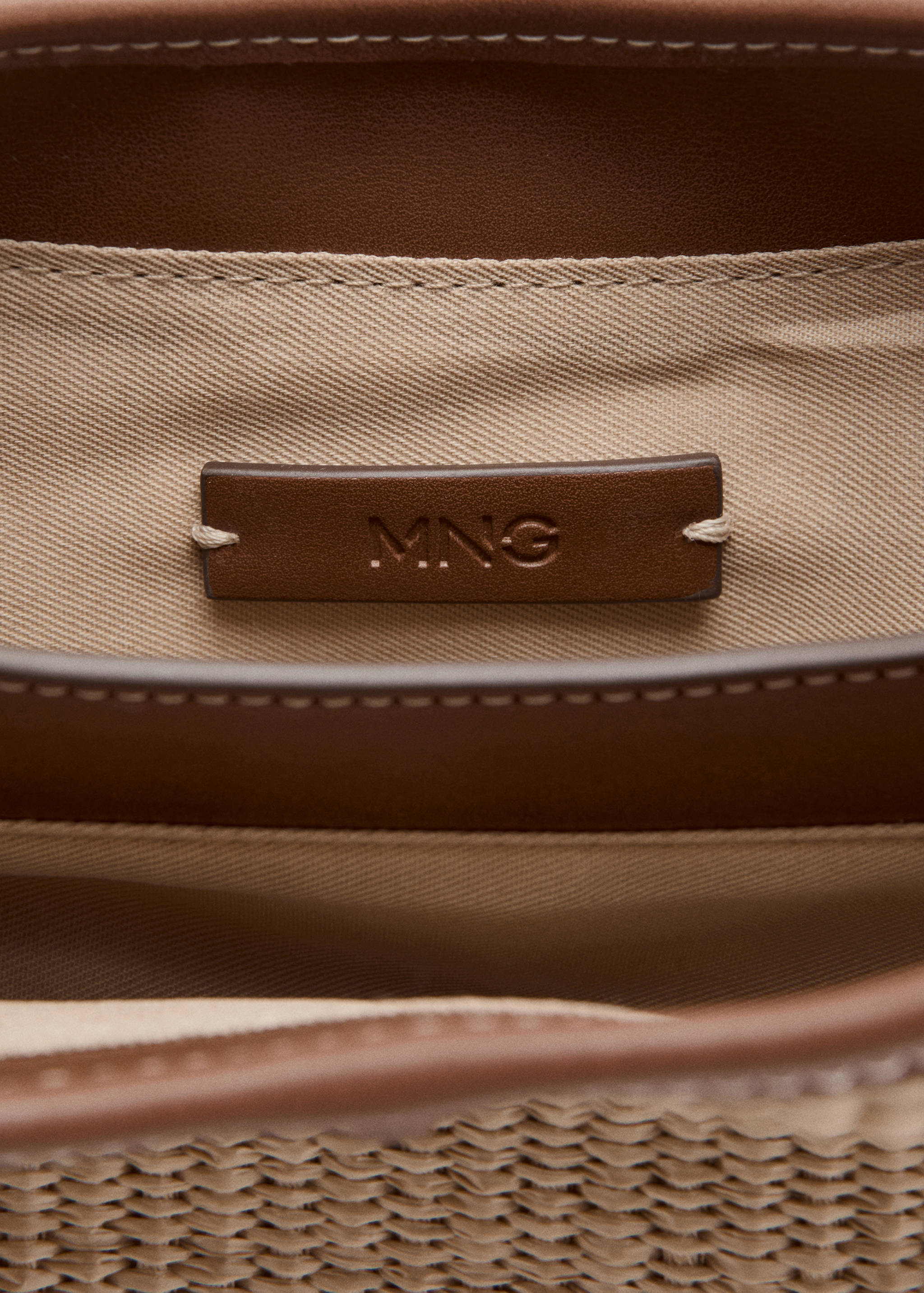 Sac seau en toile contrasté - Détail de l'article 3