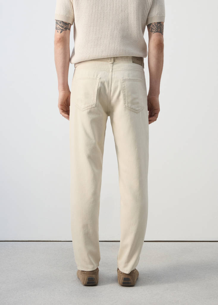 Lori tapered-fit jeans — Light/Pastel Grey