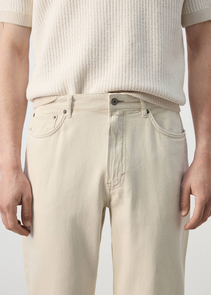 Lori tapered-fit jeans — Light/Pastel Grey
