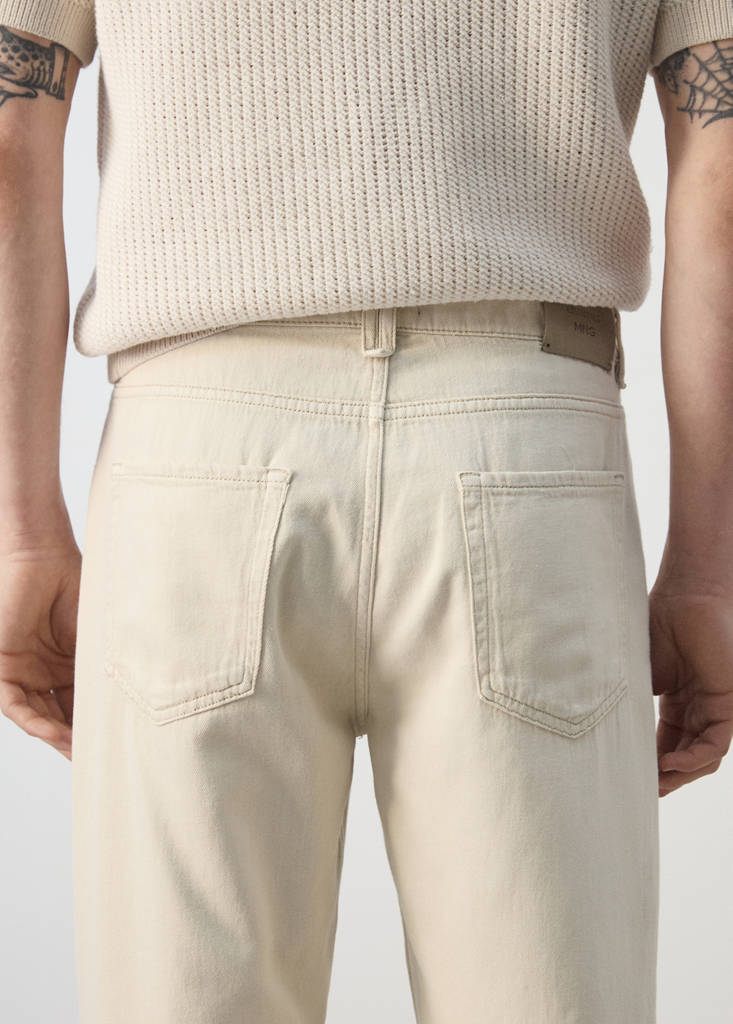 Lori tapered-fit jeans — Light/Pastel Grey