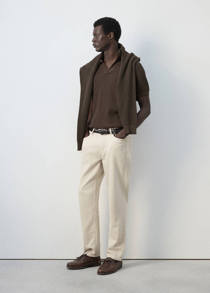 Lori tapered-fit jeans — Light/Pastel Grey