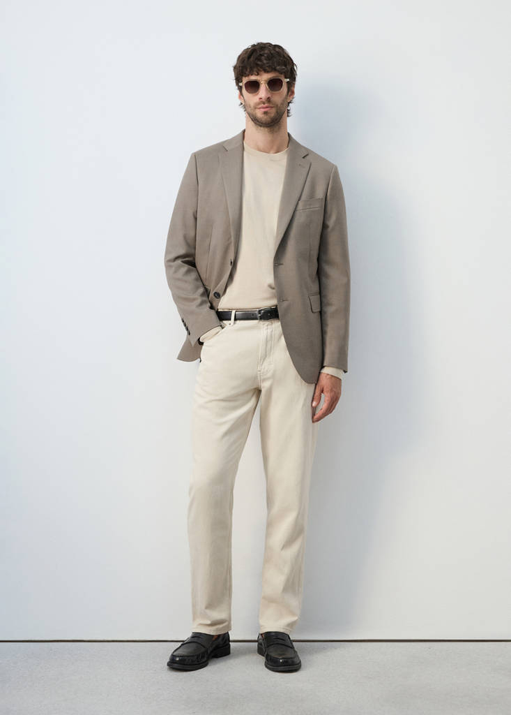 Lori tapered-fit jeans — Light/Pastel Grey