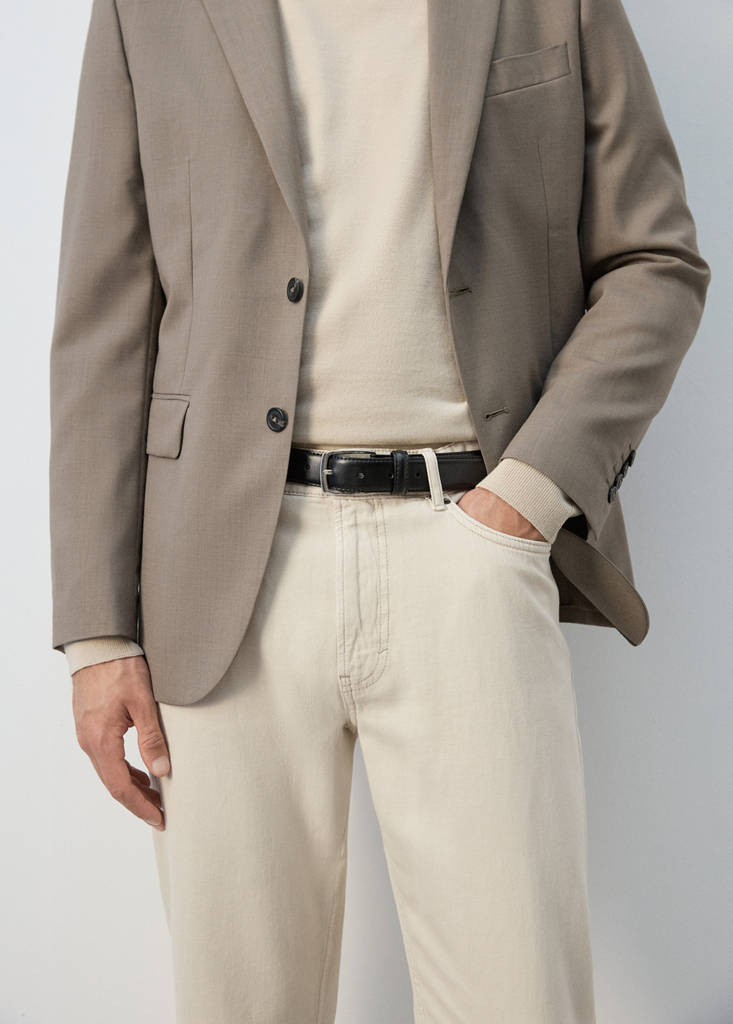 Lori tapered-fit jeans — Light/Pastel Grey