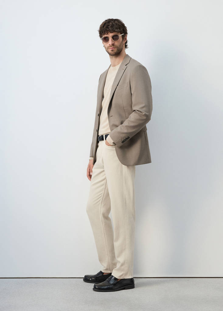 Lori tapered-fit jeans — Light/Pastel Grey