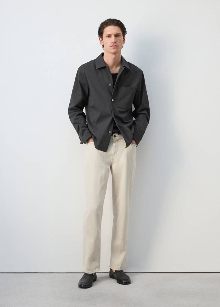 Lori tapered-fit jeans — Light/Pastel Grey