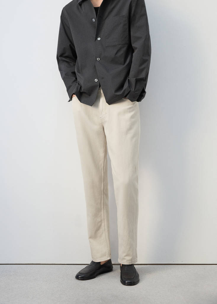 Lori tapered-fit jeans — Light/Pastel Grey