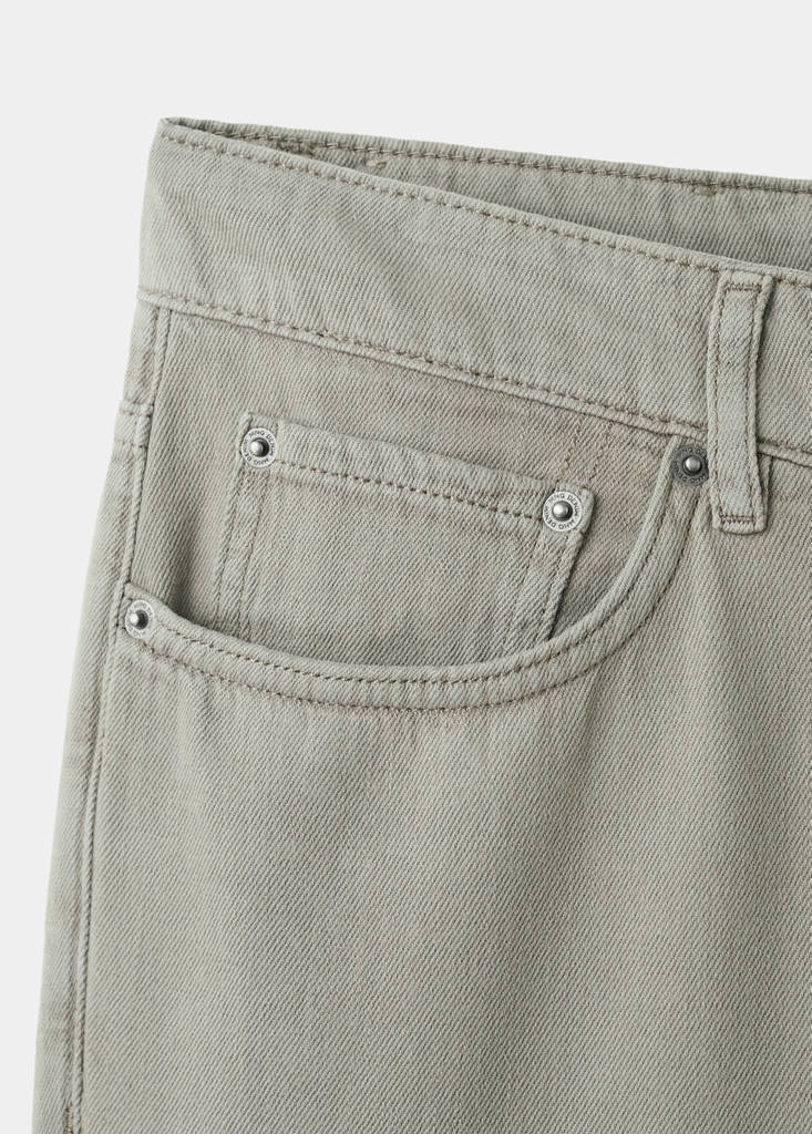 Lori tapered-fit jeans — Mink Grey