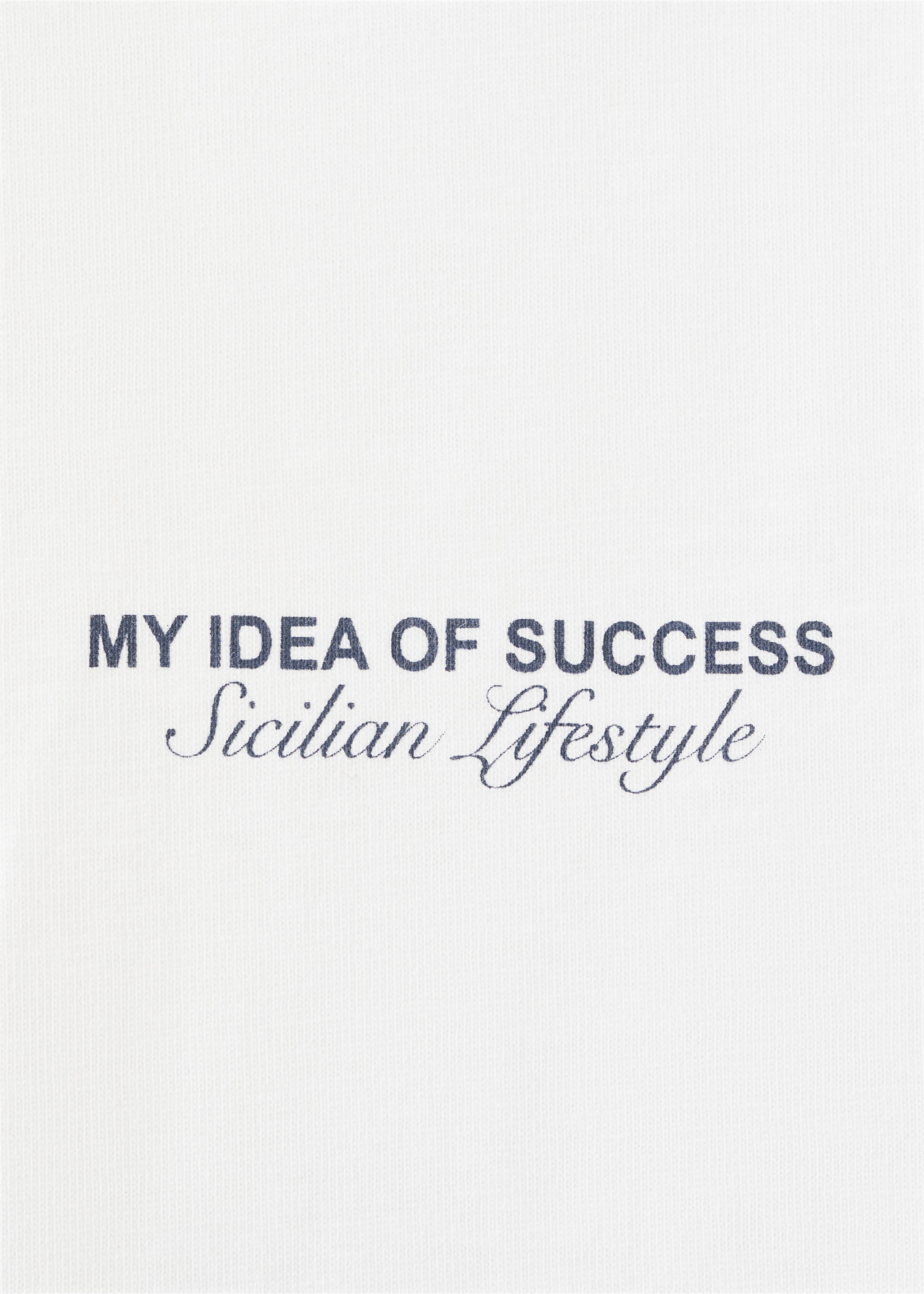 Camiseta algodón estampada - Detalle del artículo 8, Blanco roto. Ref: 27075985-00.