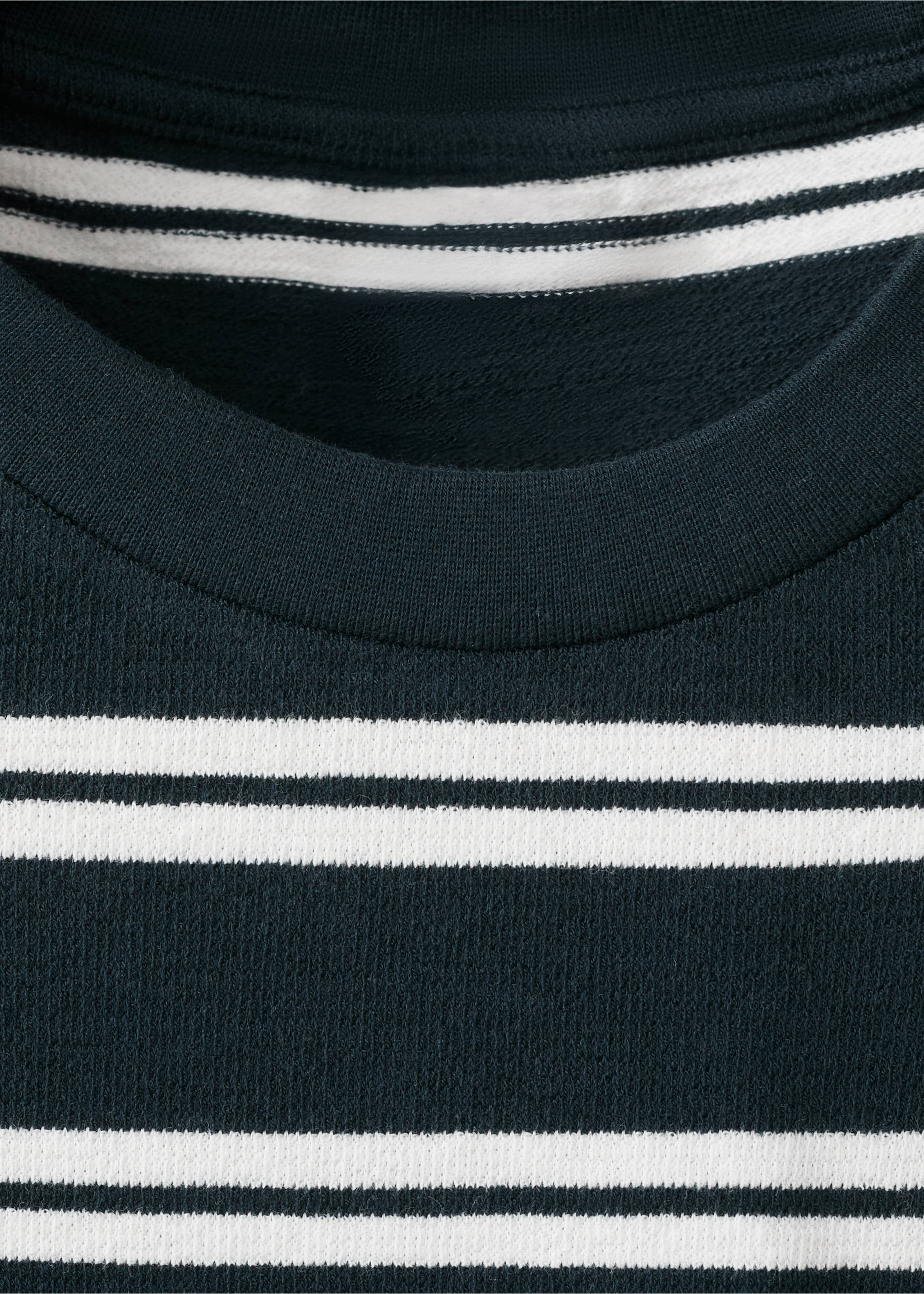 T-shirt regular-fit rayures - Détail de l'article 8, Bleu marine. Ref: 27075987-00.