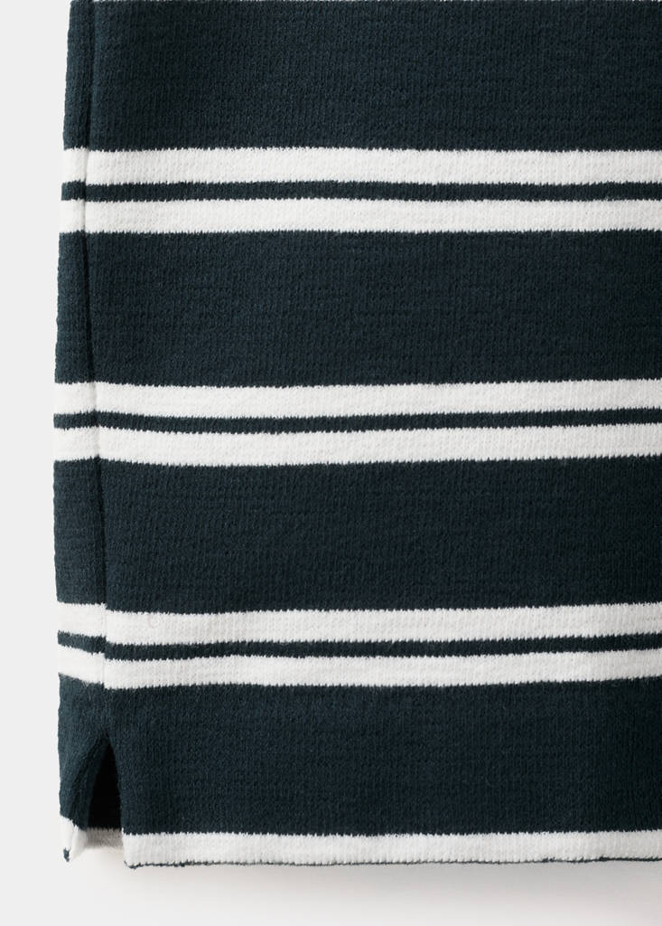 Regular fit striped T-shirt — Navy