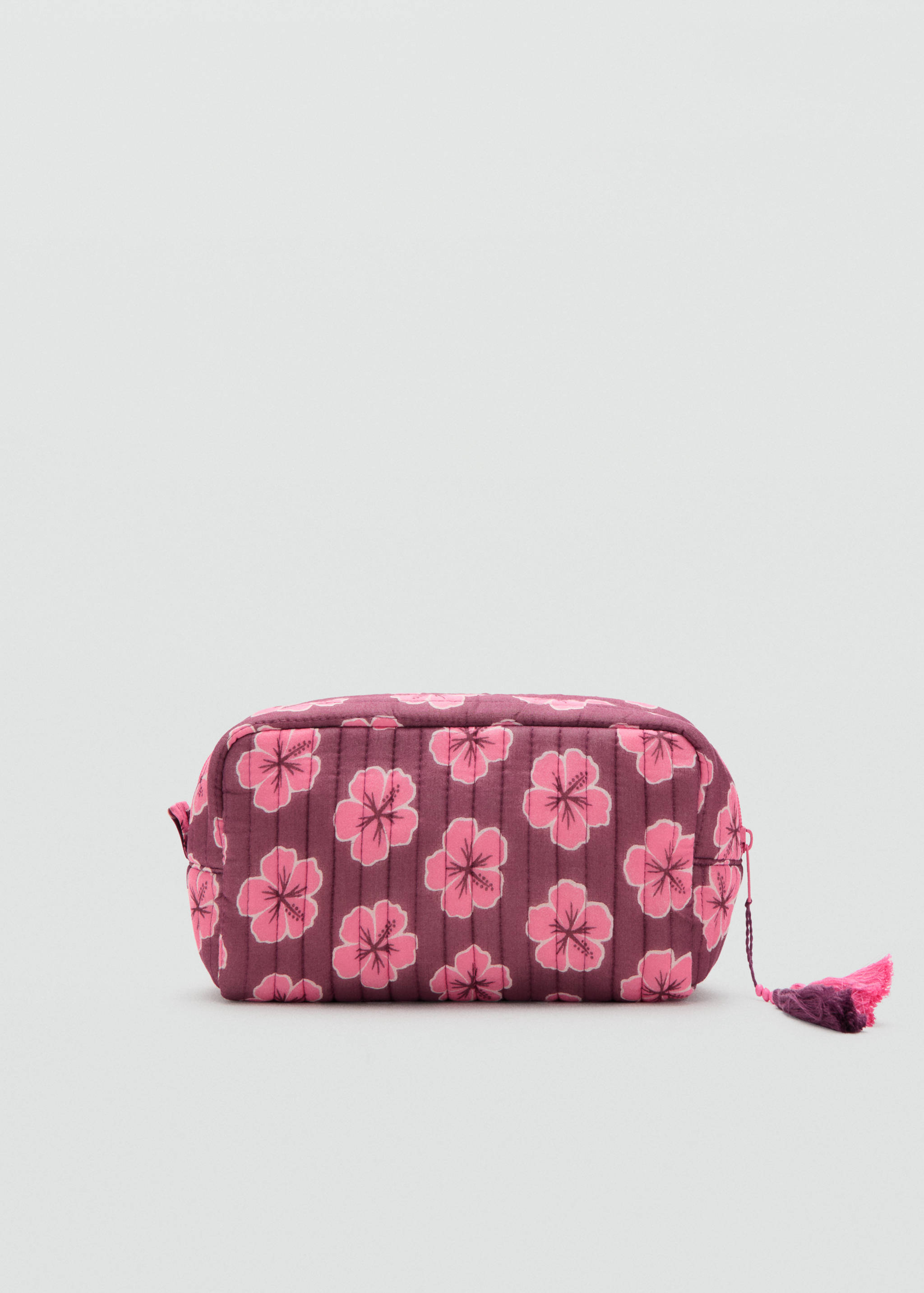 Floral-print cosmetic bag - Article without model