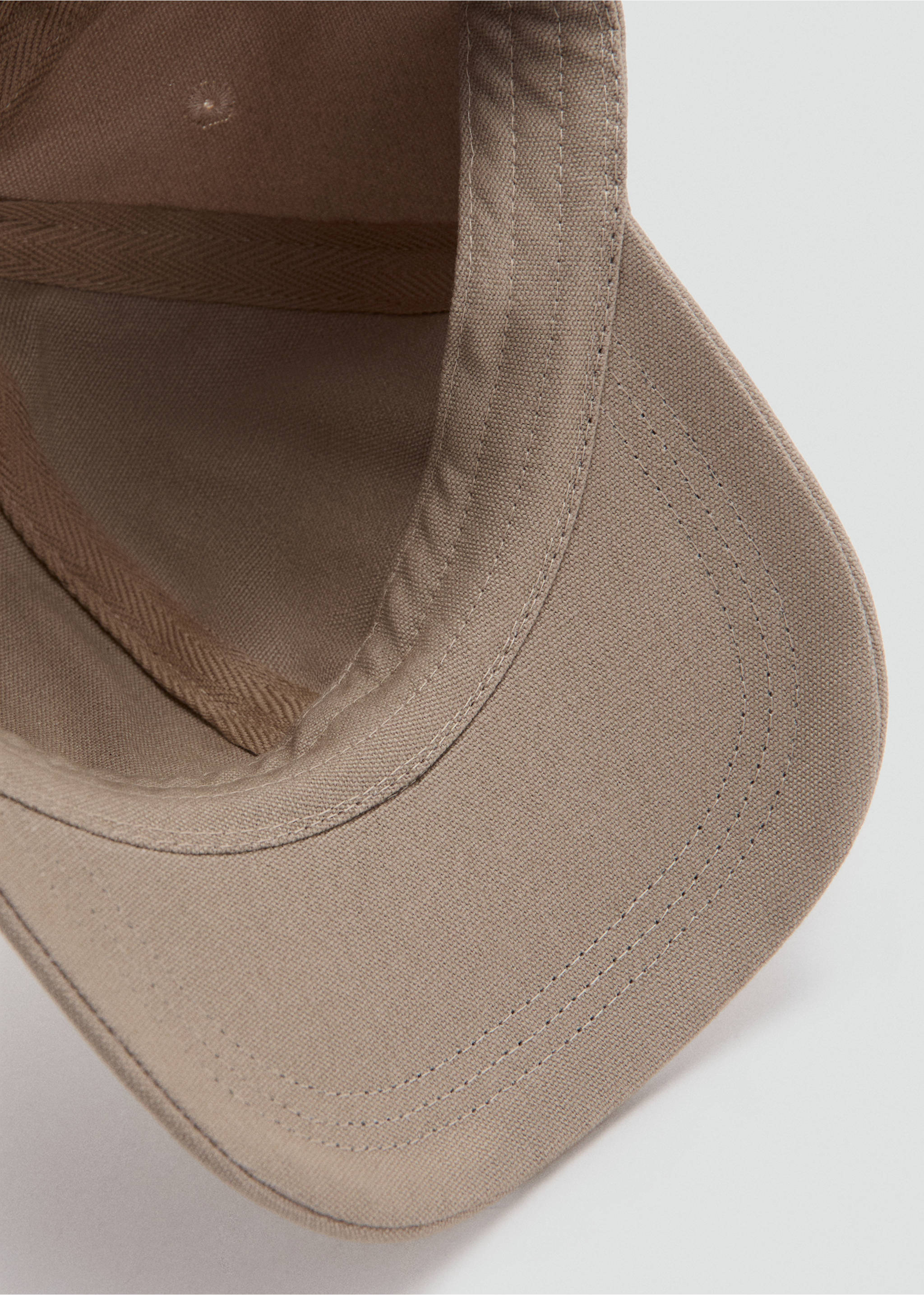 Casquette brodée - Détail de l'article 2, Beige. Ref: 27075990-00.