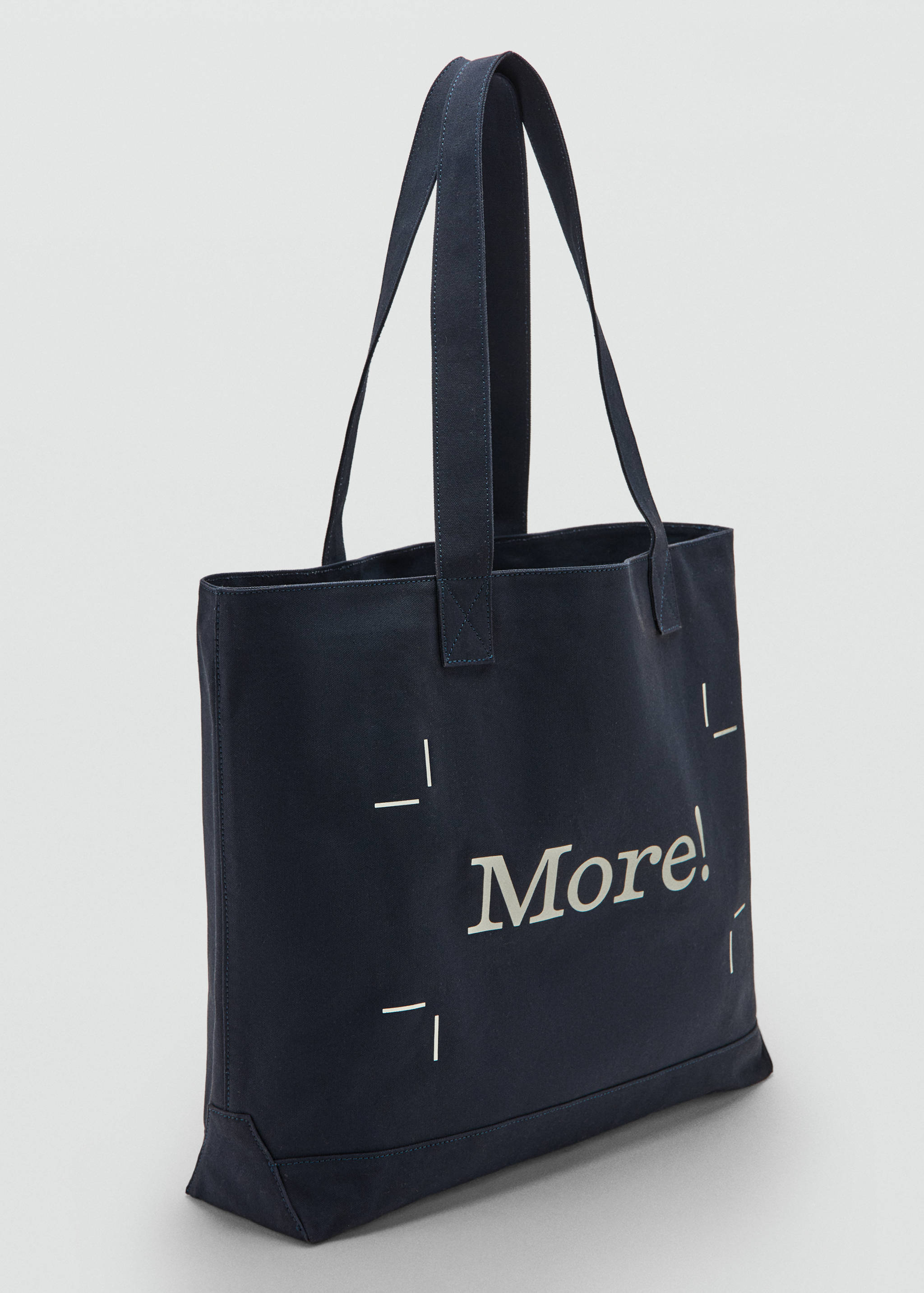 Bolso tote canvas 100% algodón - Plano medio