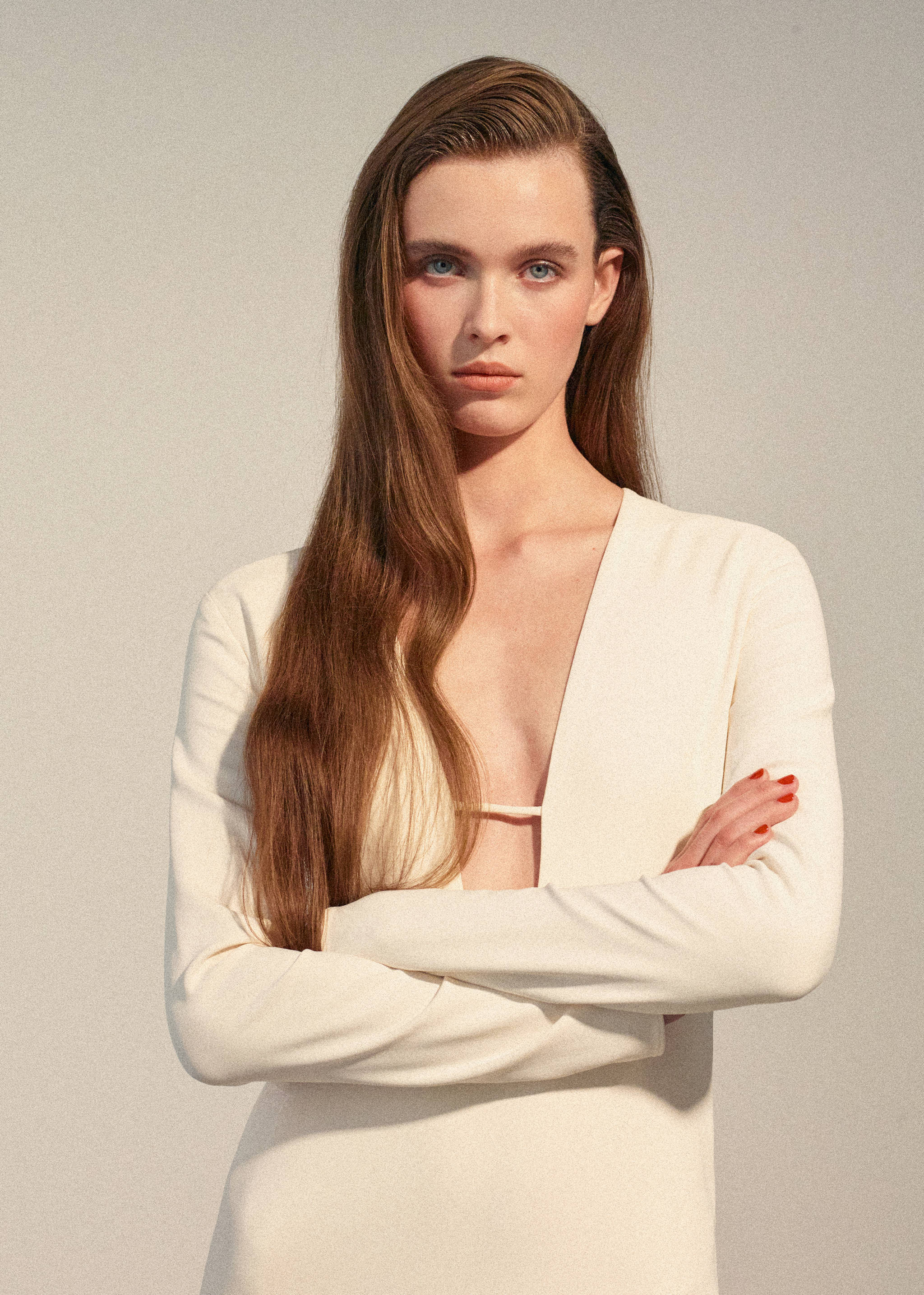 Lange jurk met V-hals - Detail van het artikel 1