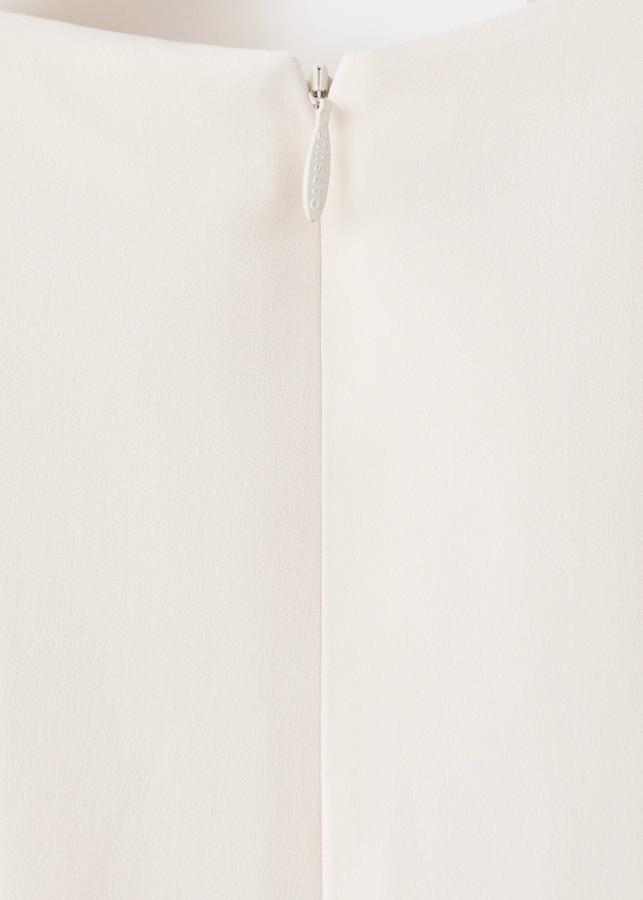 Lange jurk met V-hals - Detail van het artikel 0